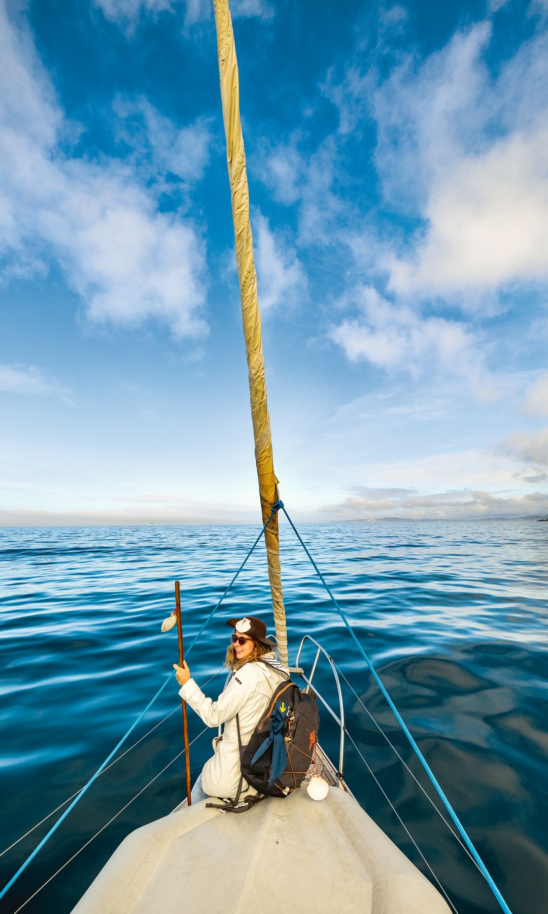 Camino de Santiago a vela, por mar, también llamado Camino del Mar