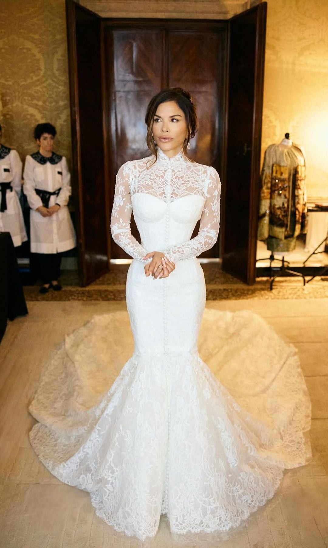 El vestido de novia de Lauren Sánchez Bezos