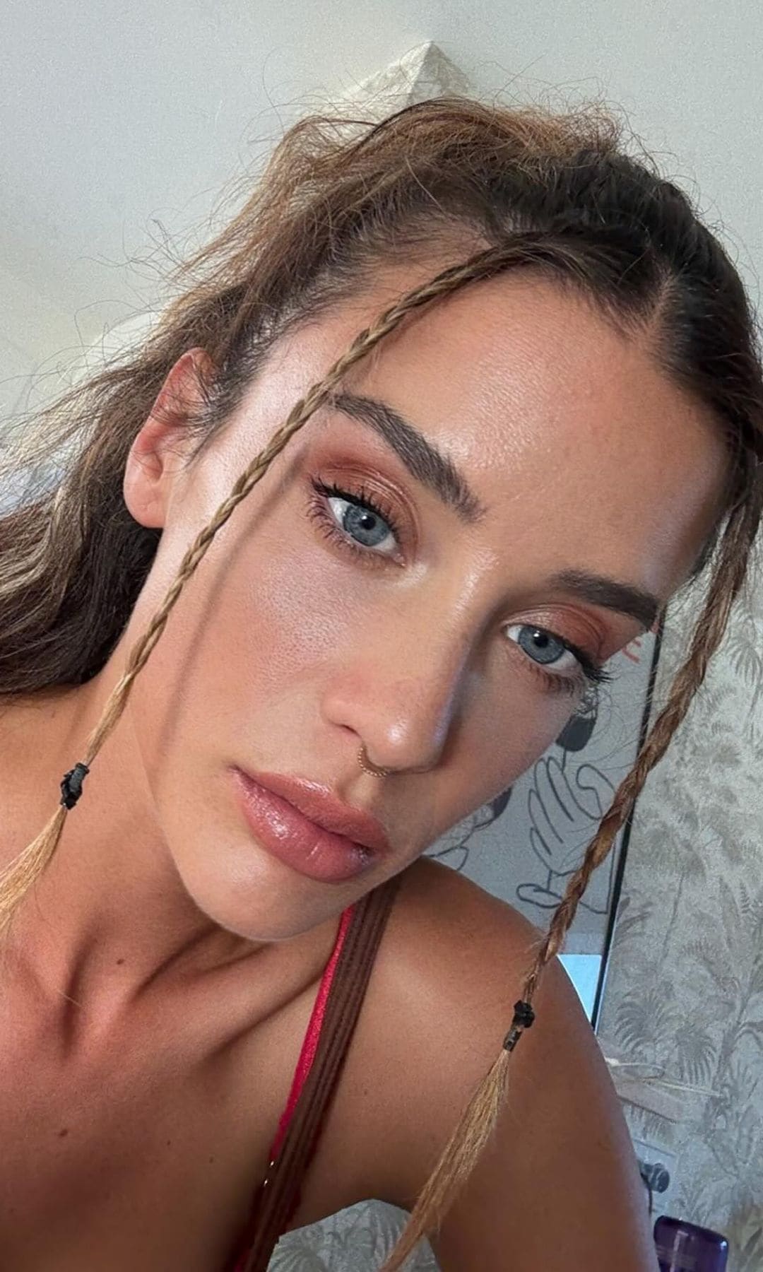 Trenzas de María Pedraza