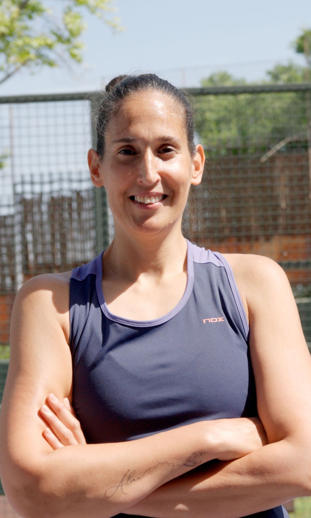 Mapi Sánchez vuelve al pádel, ahora de una manera distinta y bajo otras prioridades