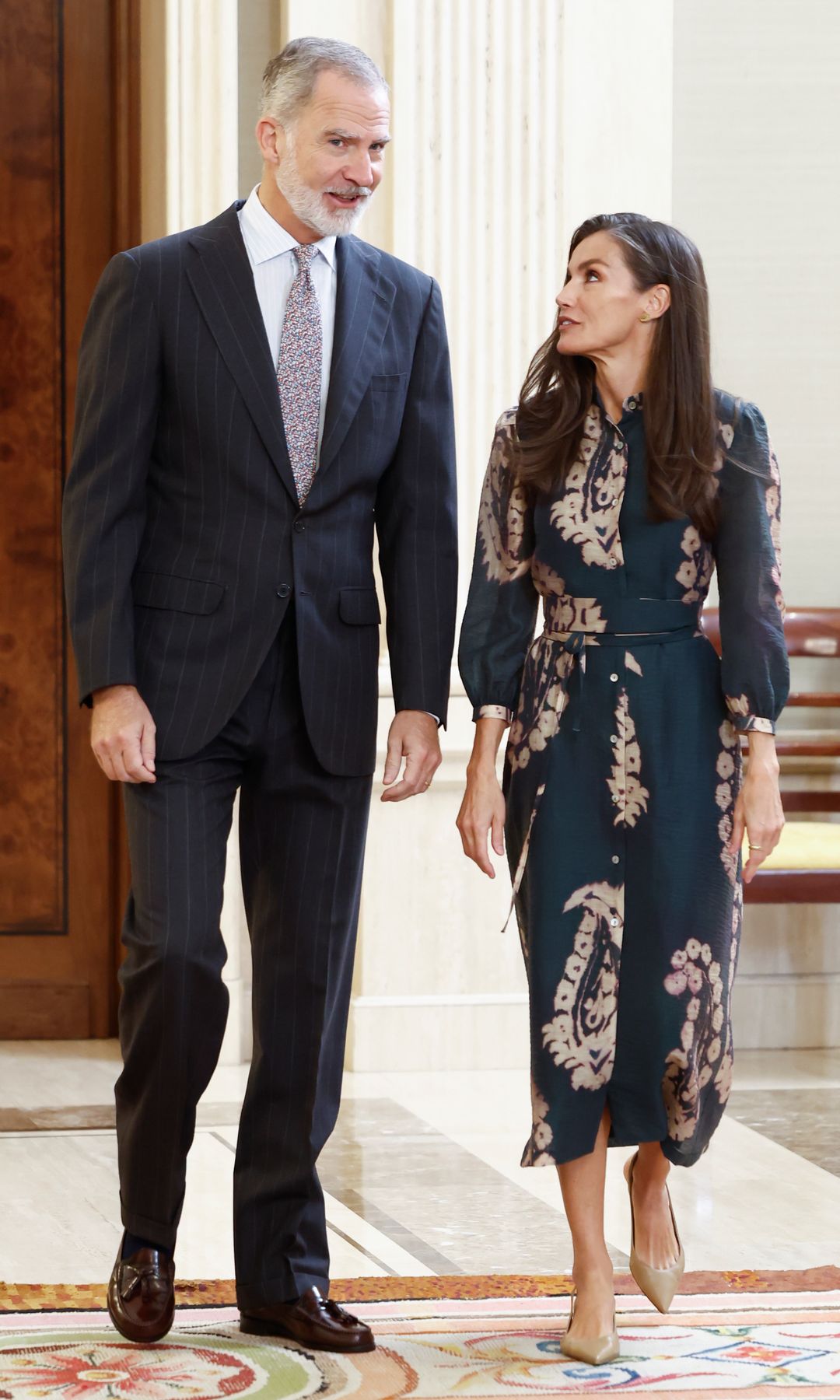 El rey Felipe VI y la reina Letizia
