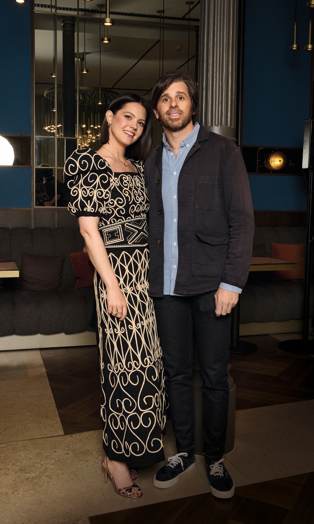 Isabelle Junot con su marido, Álvaro Falcó