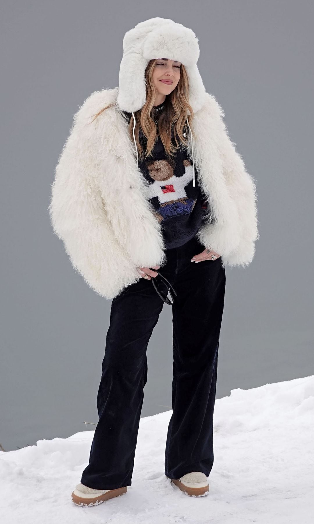 Chiara Ferragni ha aprovechado unos días en familia en St. Moritz para desconectar