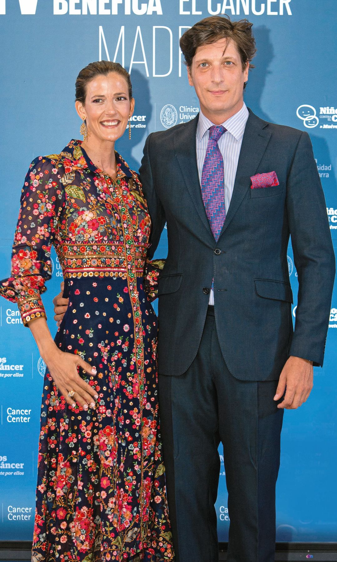 Luis de Medina con su mujer, Clara Caruana, gerente asistencial y de proyectos Cancer Center de la Clínica Universidad de Navarra