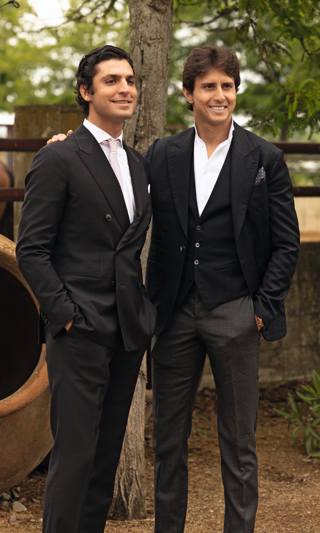 Tomás Páramo con Roca Rey