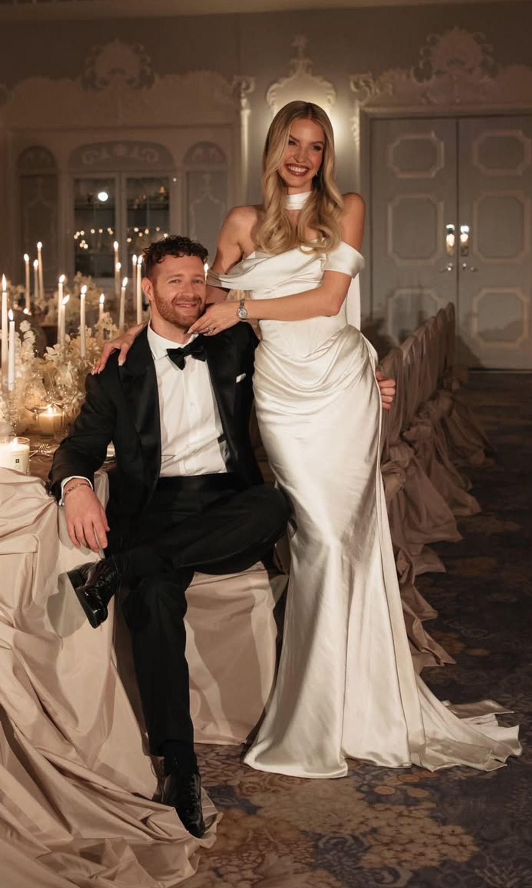 La boda civil de Leonie Hanne