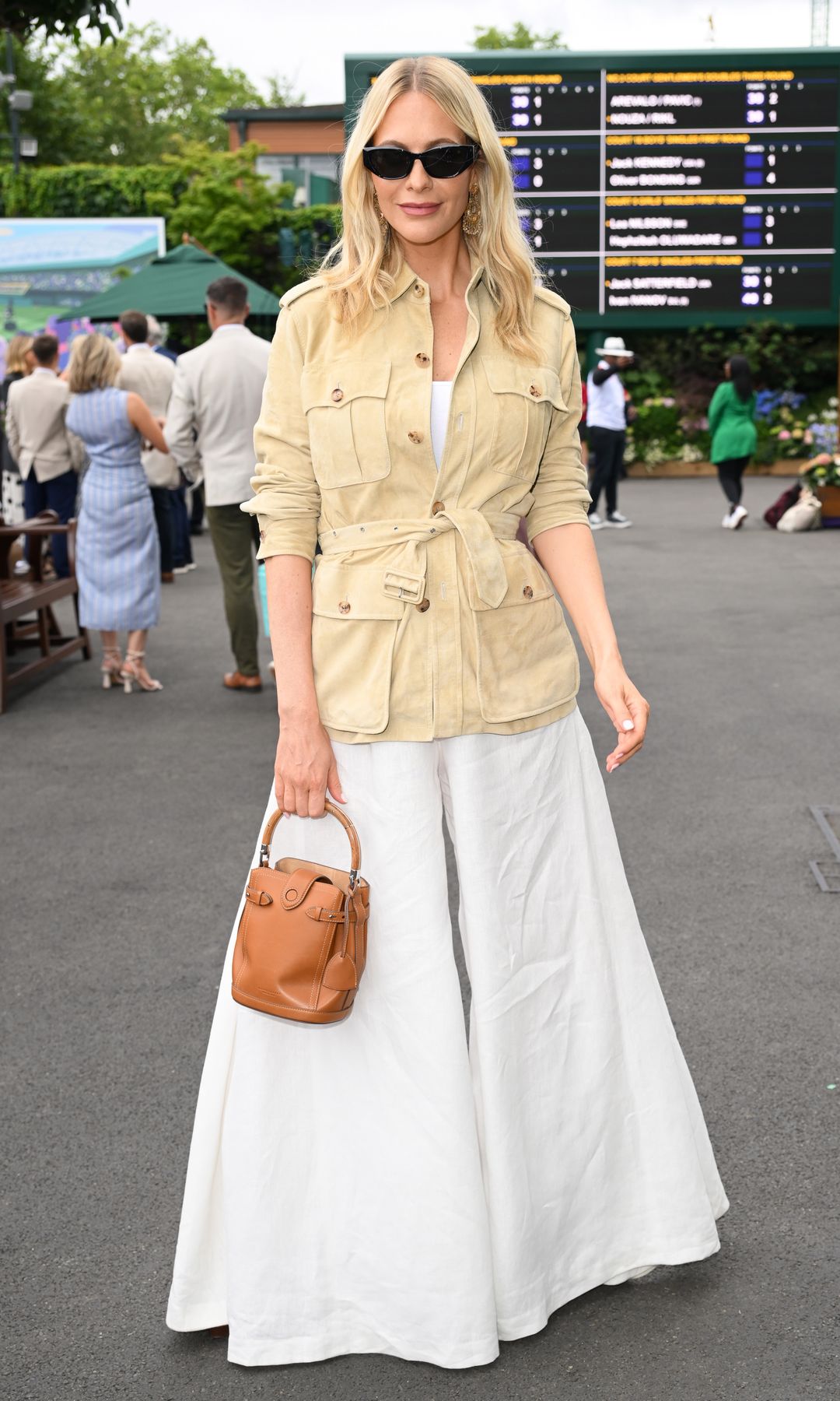 Poppy Delevingne, de Ralph Lauren, en Wimbledon 2025