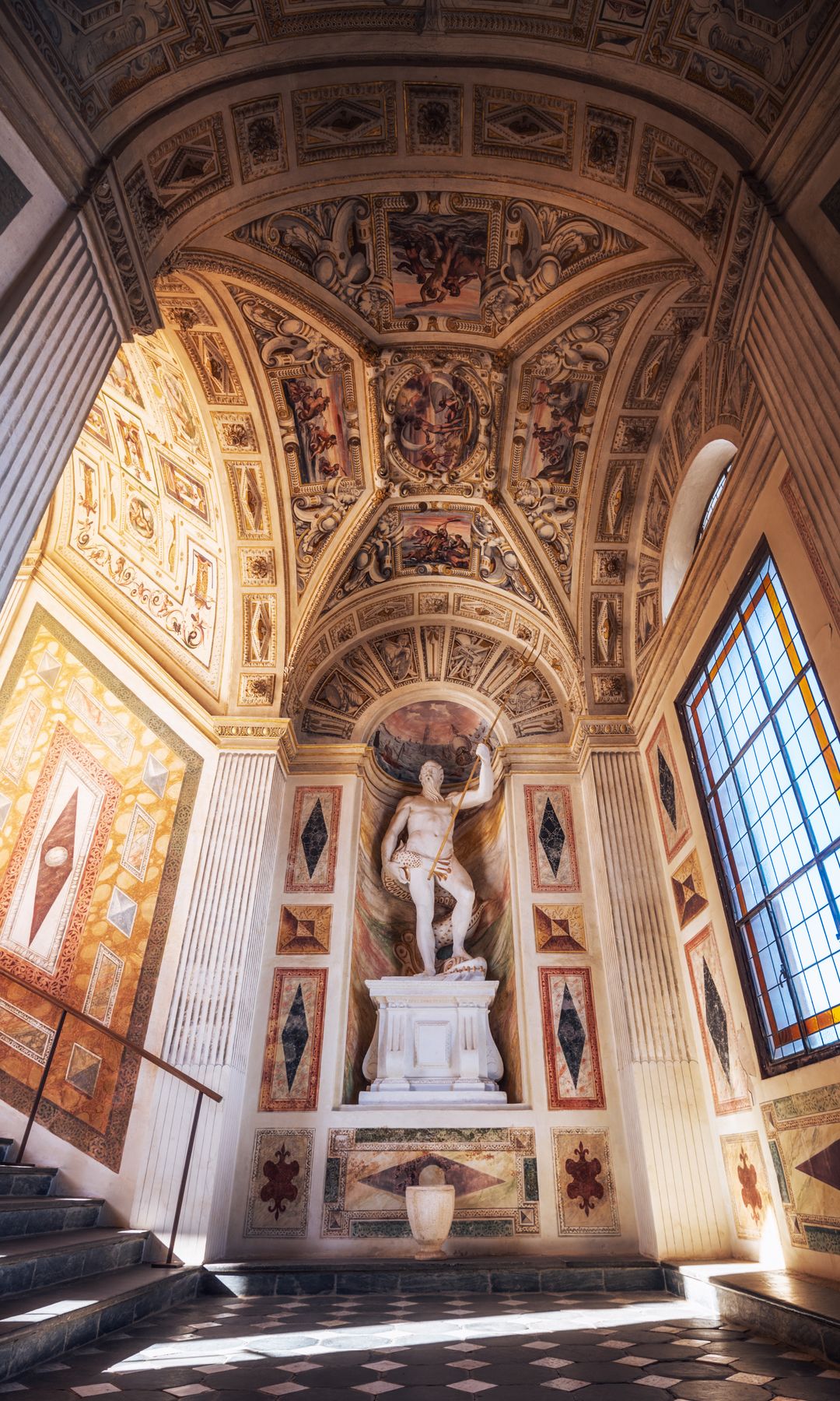Palacio del marqués de Santa Cruz en el pueblo de Viso del Marqués, en Ciudad Real