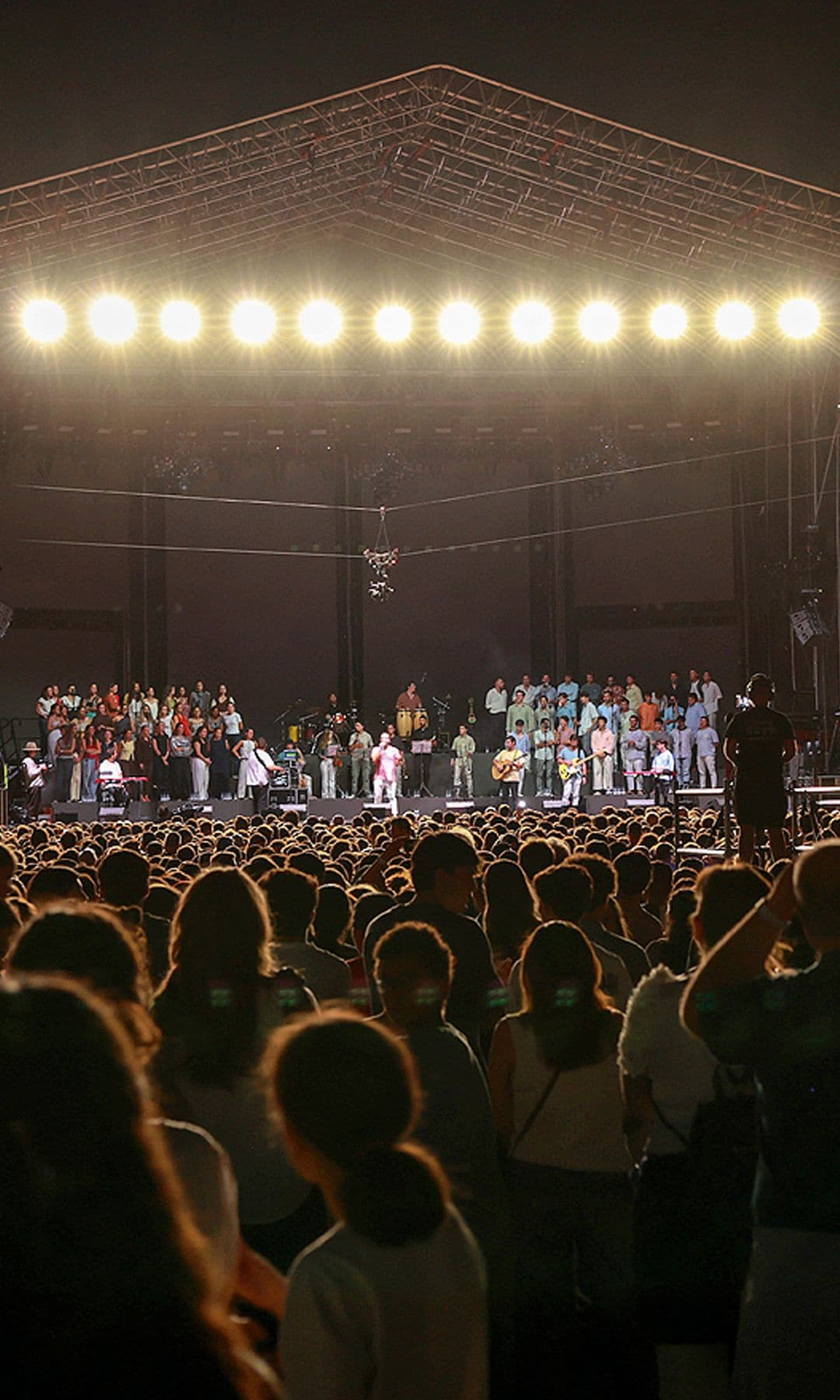 El grupo Hakuna, sobre el escenario