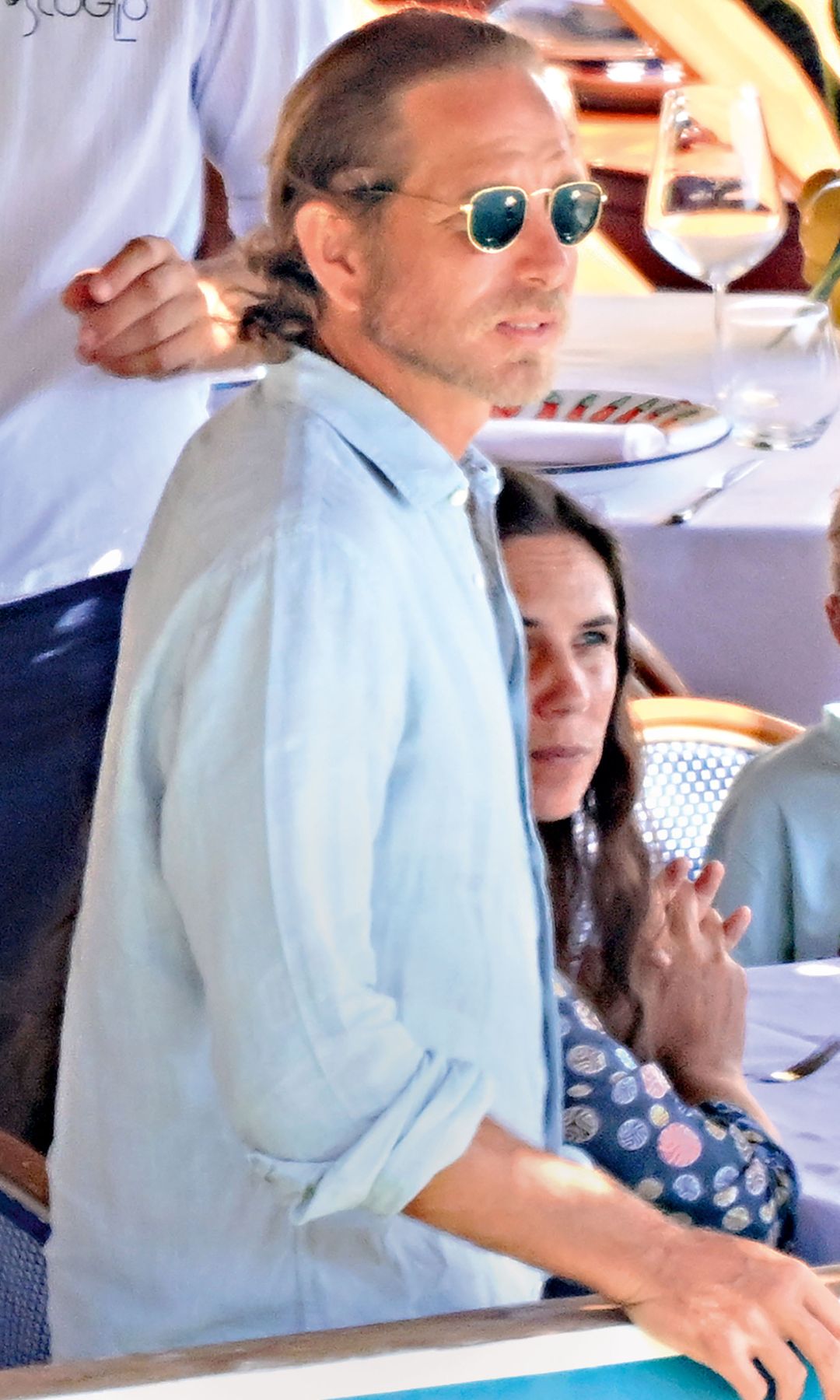 Andrea Casiraghi y Tatiana Santo Domingo siendo captados mientras disfrutan de sus vacaciones estivales