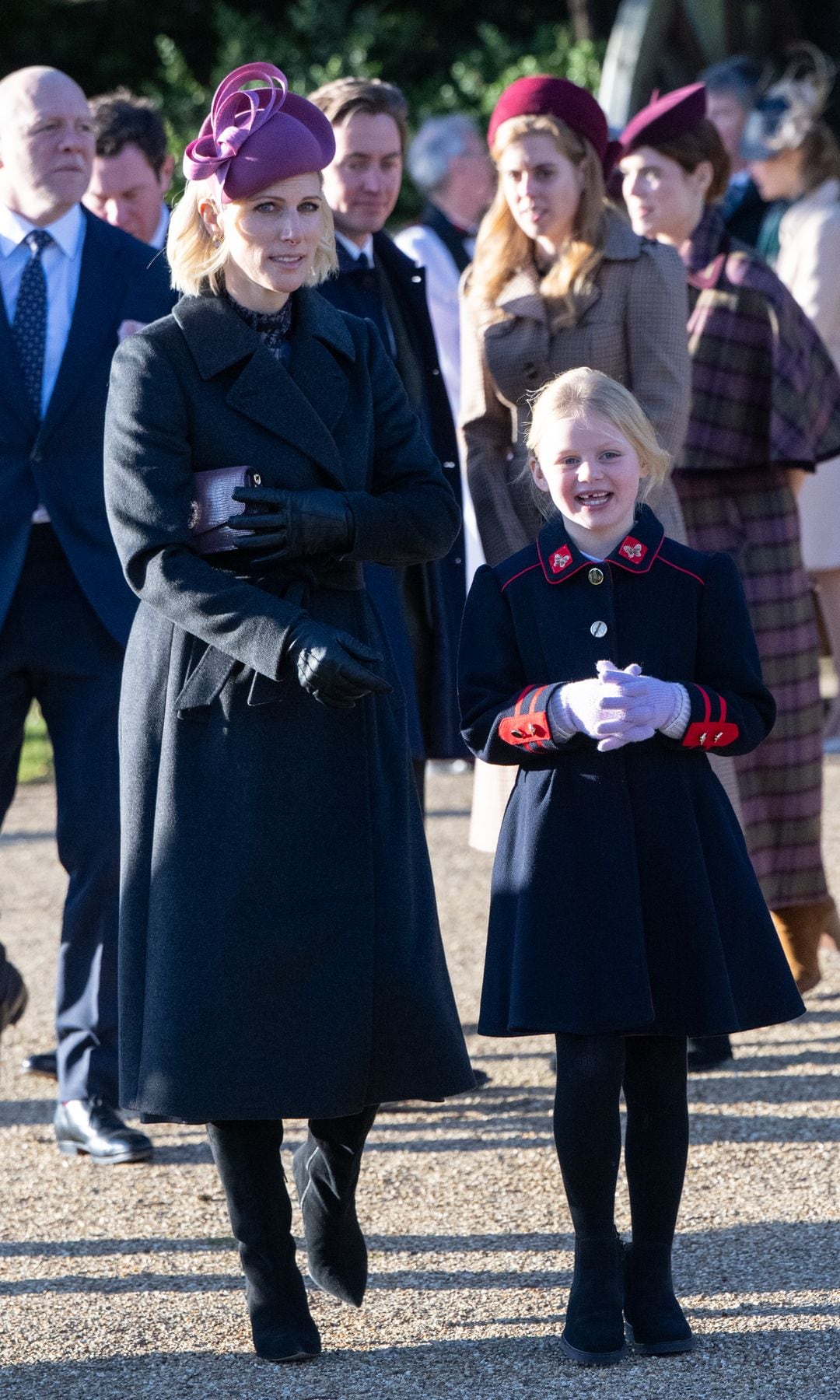 Lena Tindall, hija de Zara Tindall, deslumbra con un icónico abrigo de lujo a sus 7 años