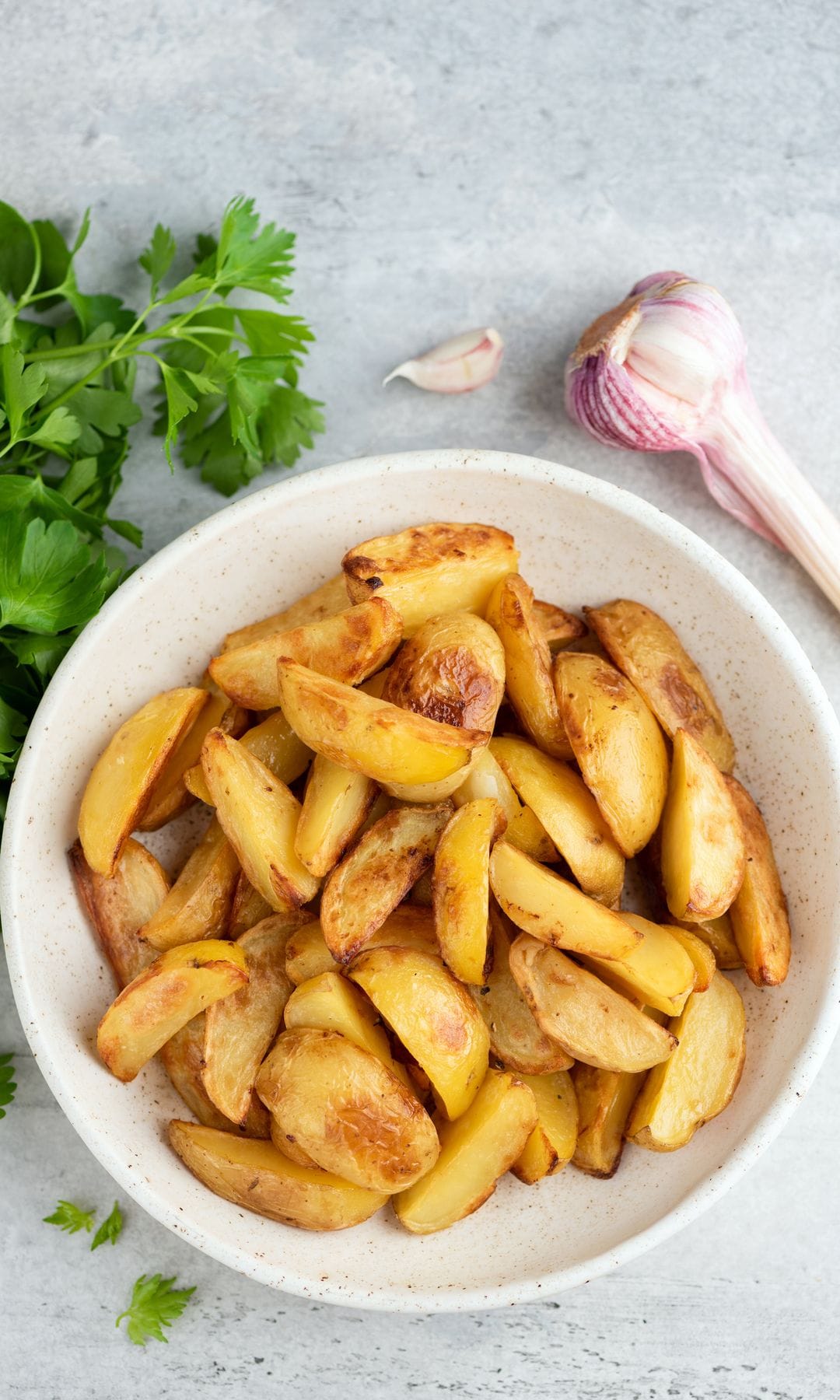 Patatas gajo hechas al horno