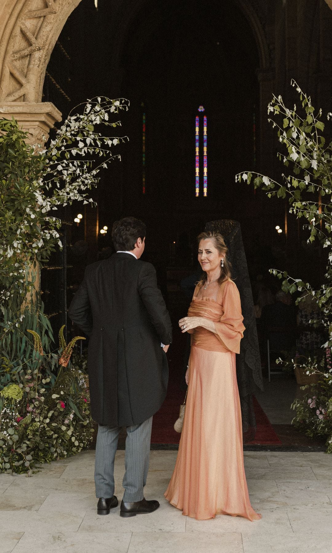 Gloria vestido madrina Belén Miranda