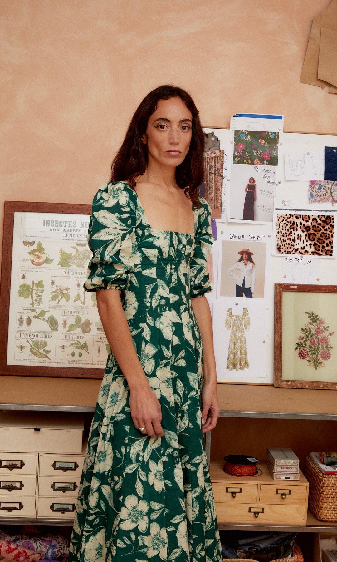 Los 5 vestidos de flores que las editoras de FASHION llevaremos con botas en febrero y más allá 