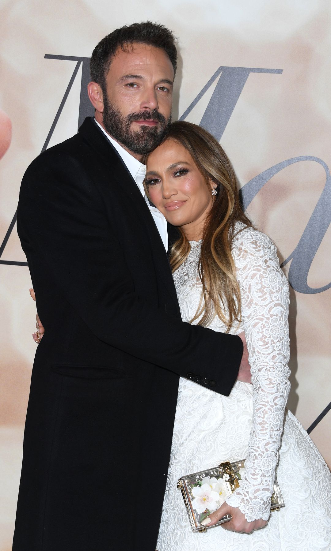 Ben Affleck y Jennifer Lopez en la red carpet de 'Marry Me' en febrero de 2022 