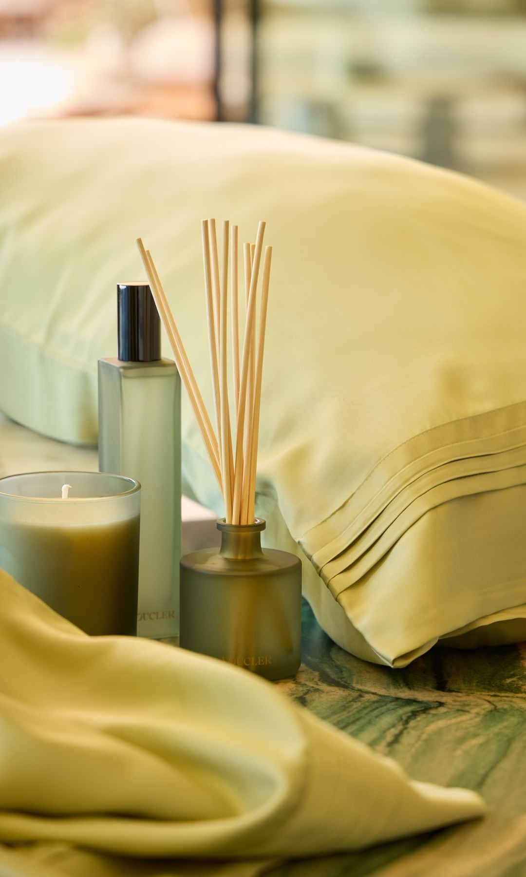 Textiles y productos para aromatizar el hogar de Voucler