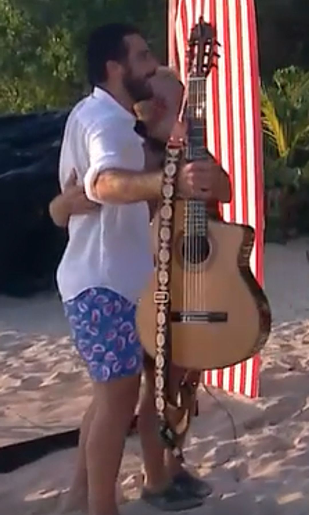 El reencuentro padre con hijo