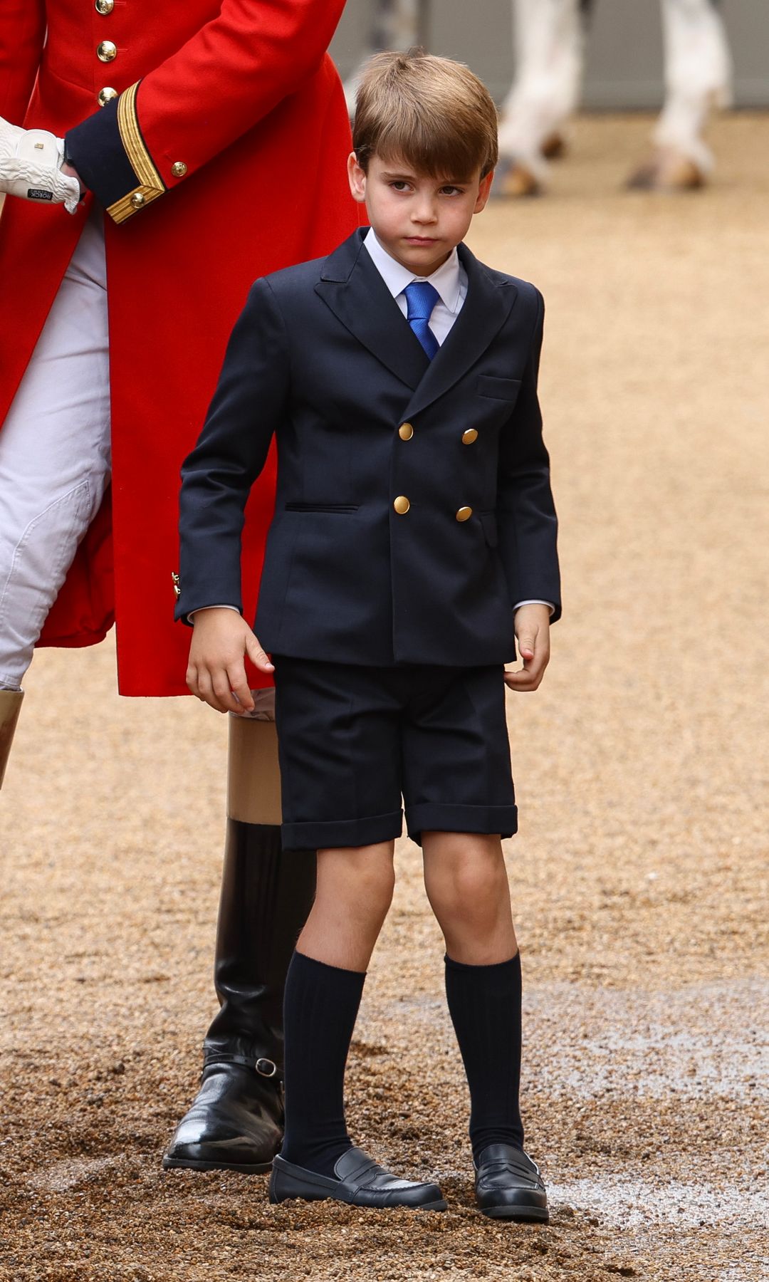 'Príncipe Louis Trooping the Colour' 2023.
