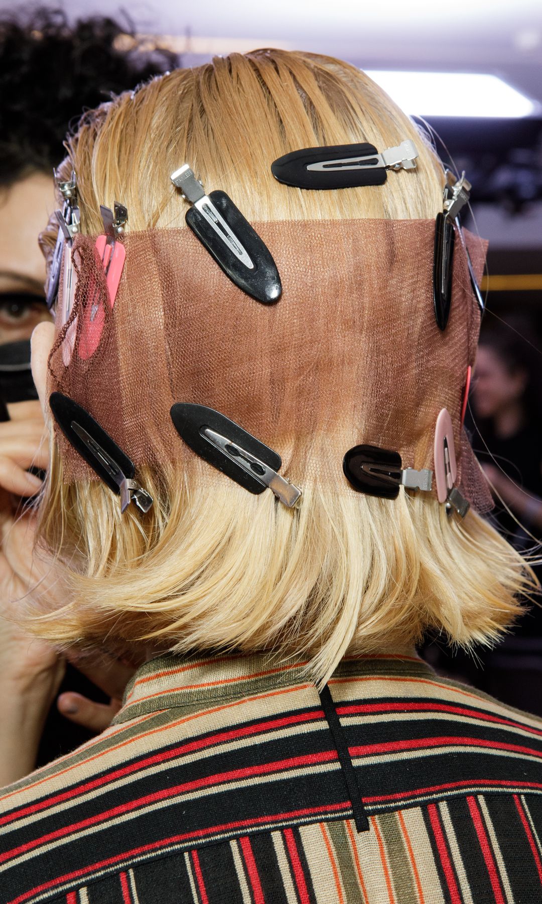 Horquillas planas en el backstage