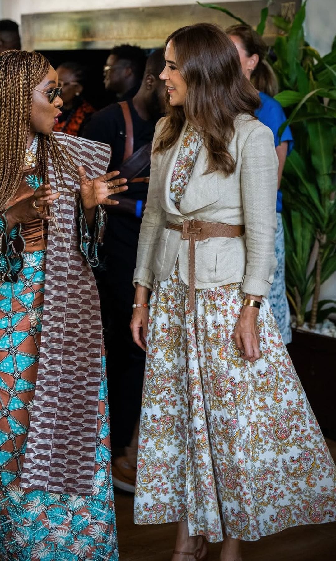 Mary de Dinamarca look Nigeria