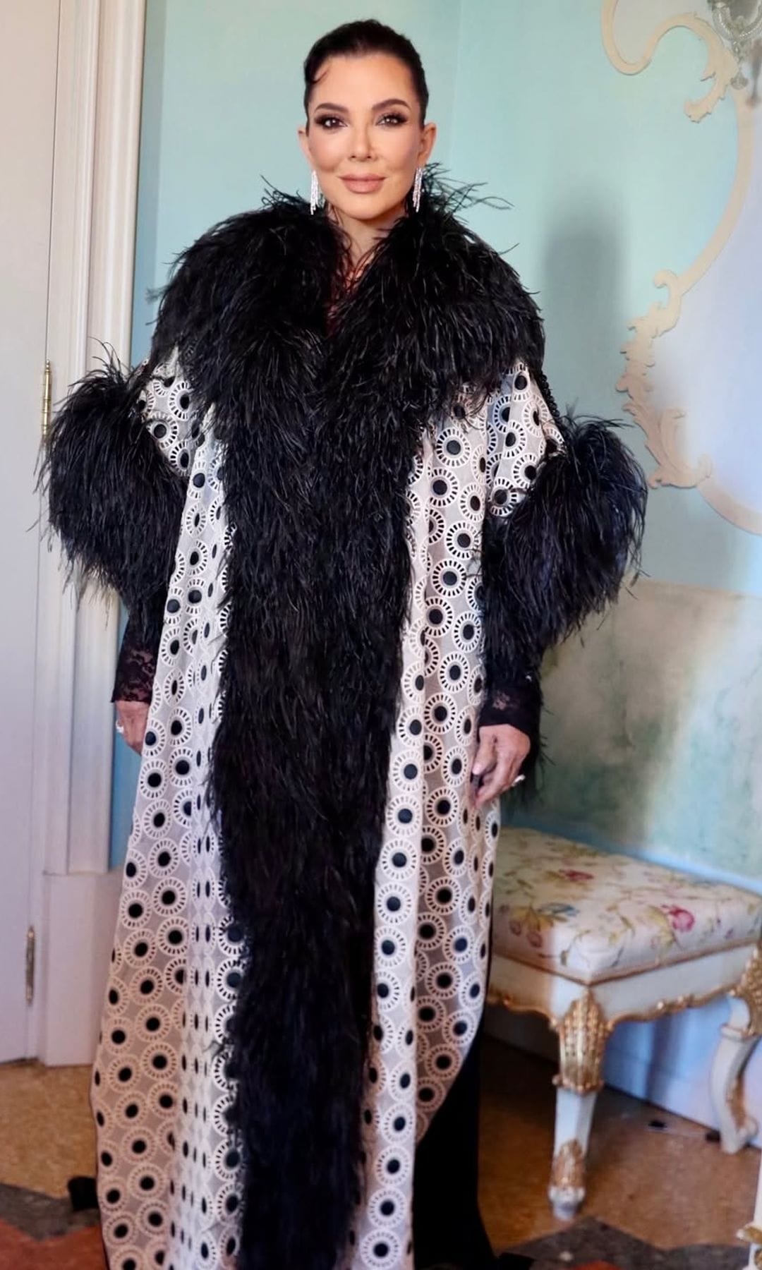 Otro look de Dolce & Gabbana utilizado por Jenner