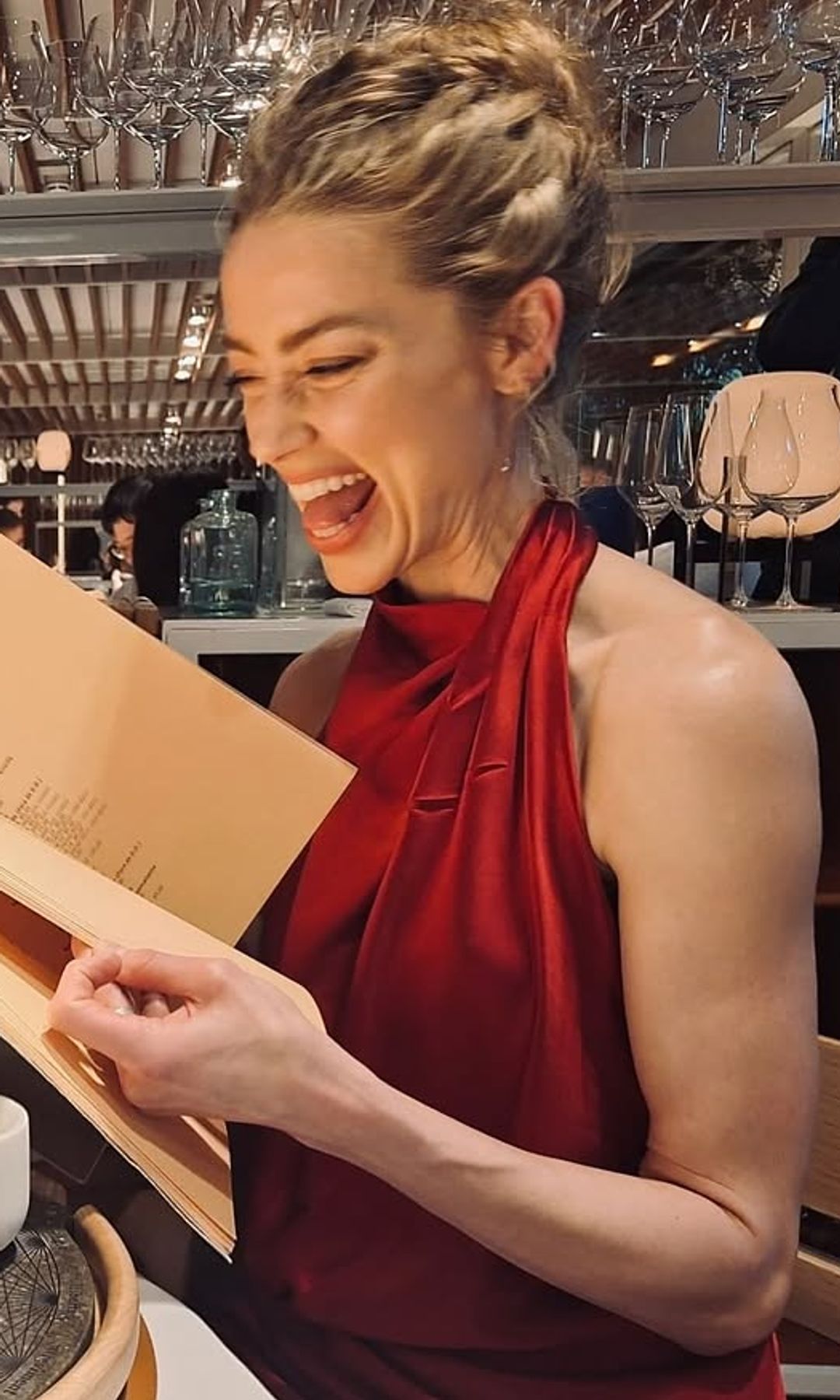 amber heard esta en forma