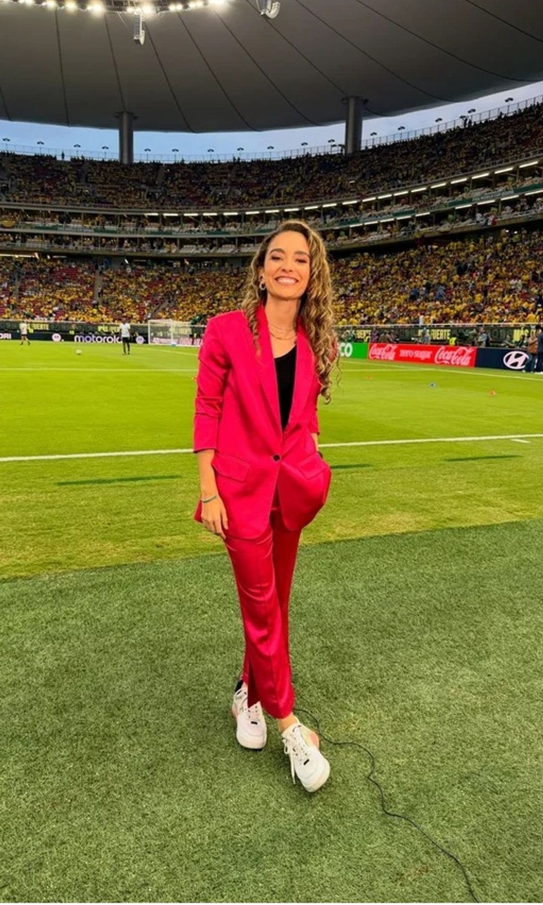 En 2026, Echeverri siguió a la selección de Colombia en la Copa Mundial de la FIFA para Telemundo, aportando a su cobertura su propia experiencia representando al país.