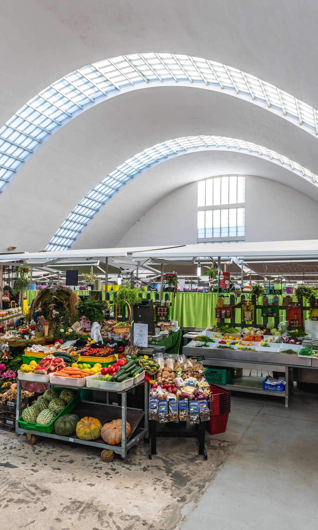 Mercado Municipal de Matosinhos en Portugal, ceca de Oporto
