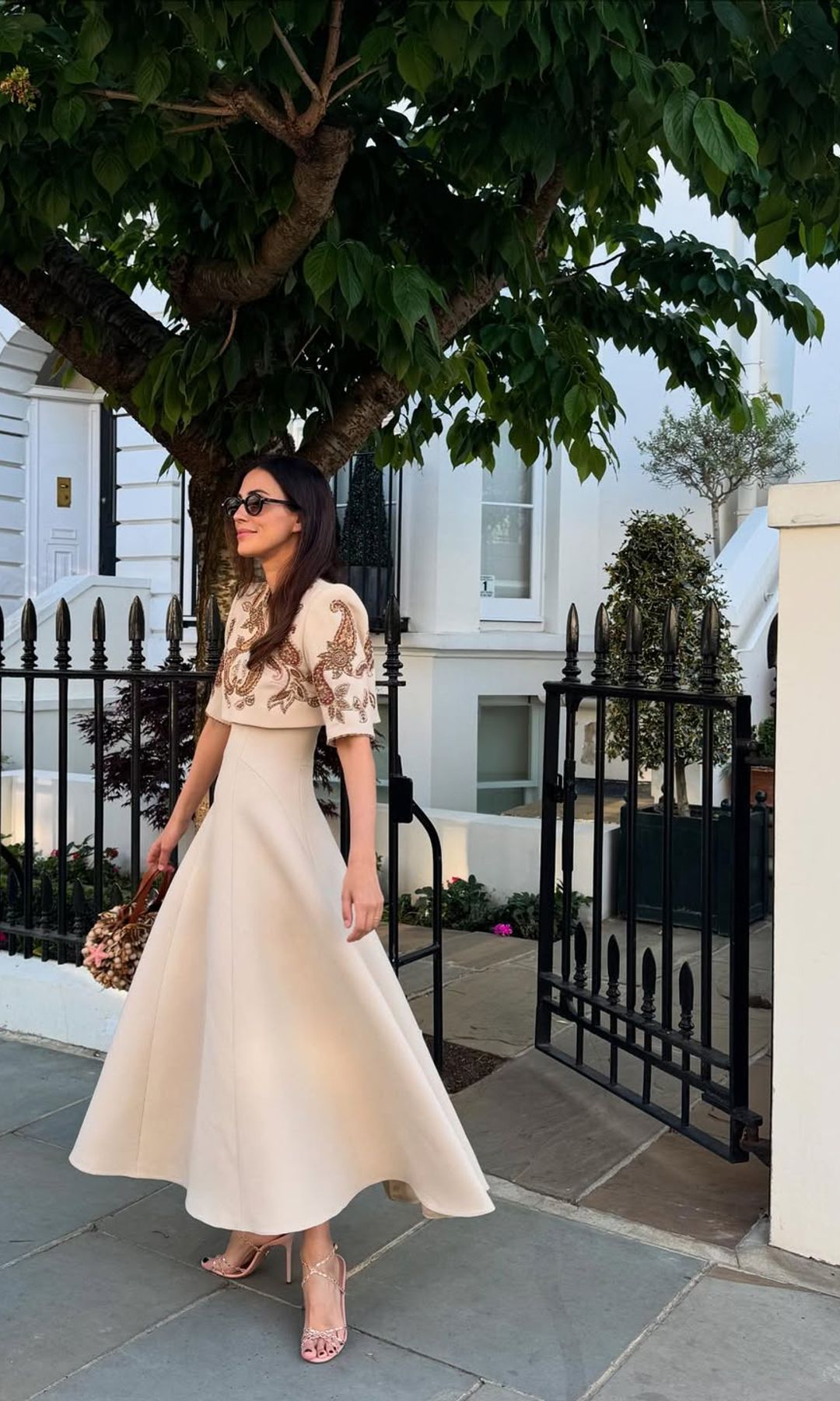 Sassa de Osma y su look 'casi' blanco