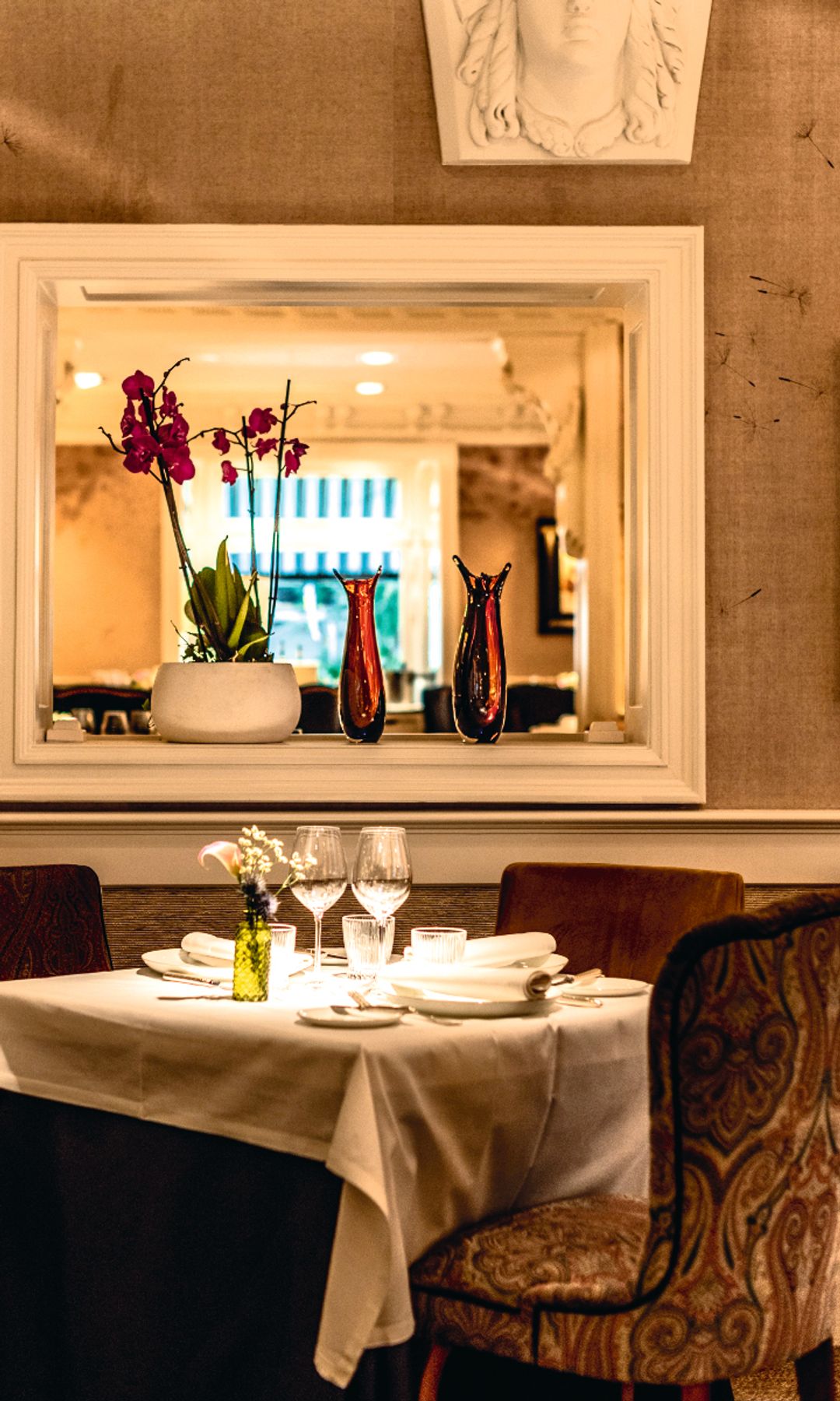 Sala del restaurante El Paraguas de Madrid