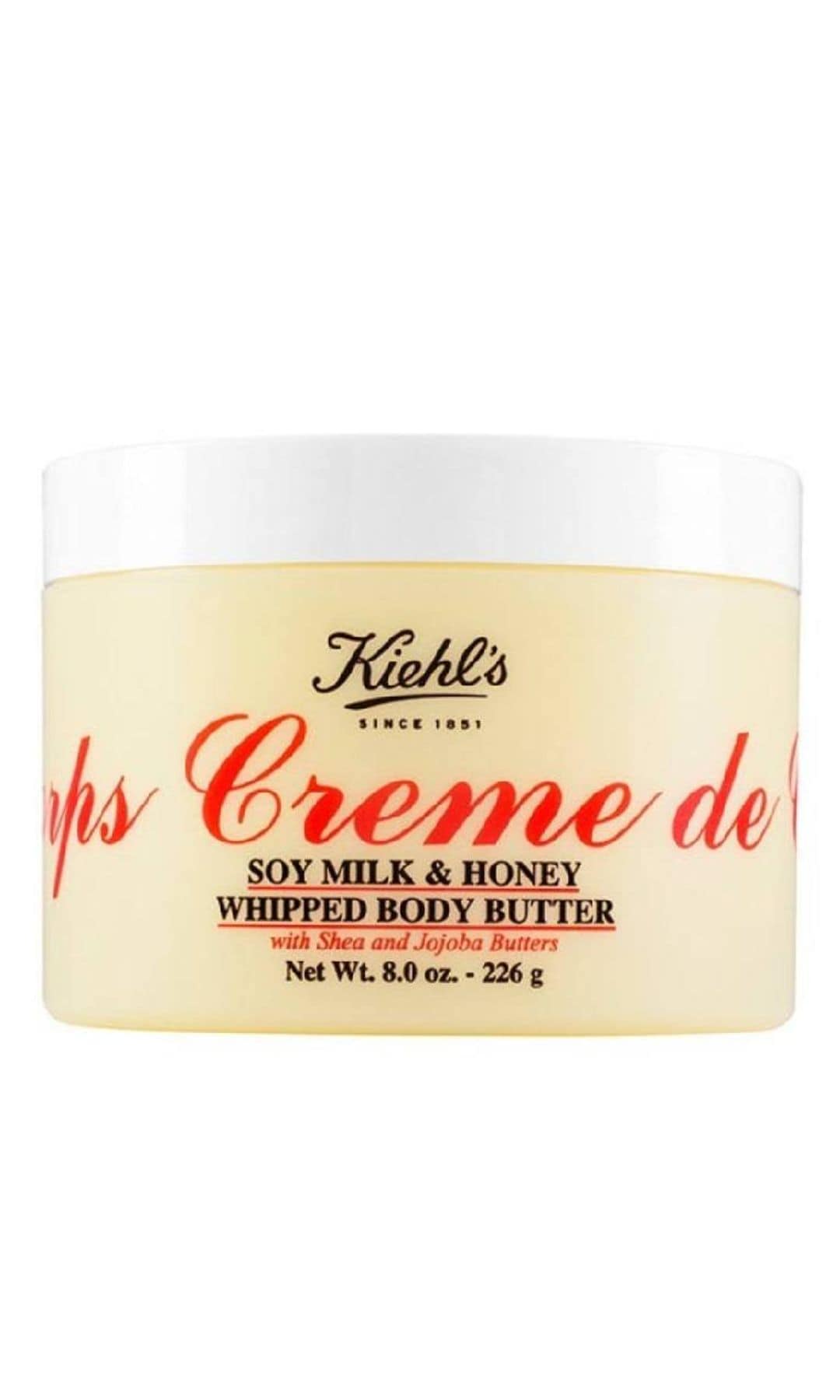 Creme de Corps Soy Milk and Honey Whipped Body Butter (44€), Kiehl’s