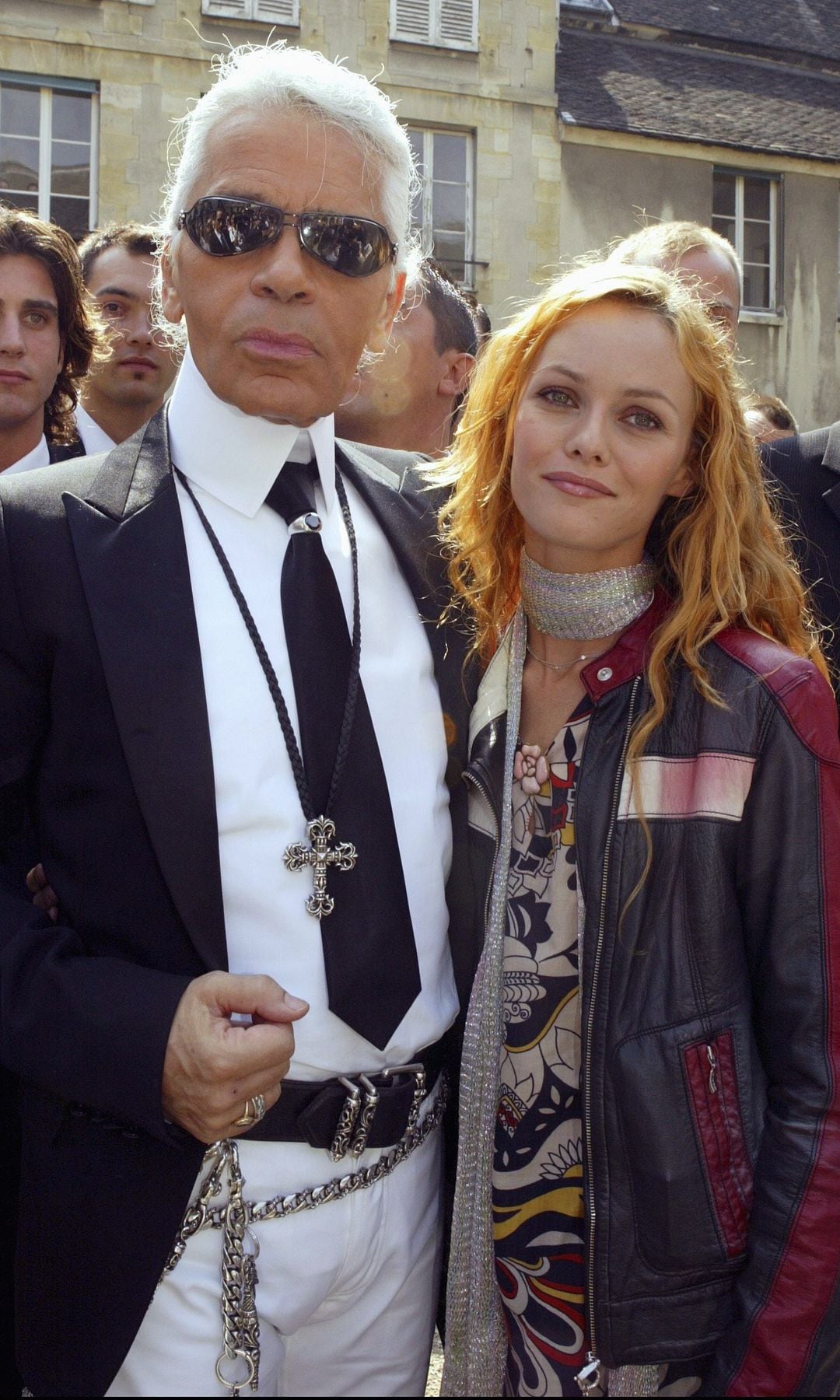 Karl Lagerfeld y Vanessa Paradis (2003)