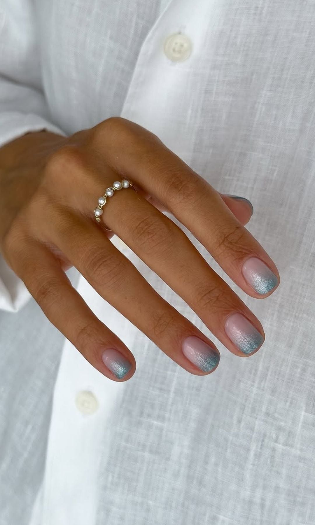 Manicura efecto degradado