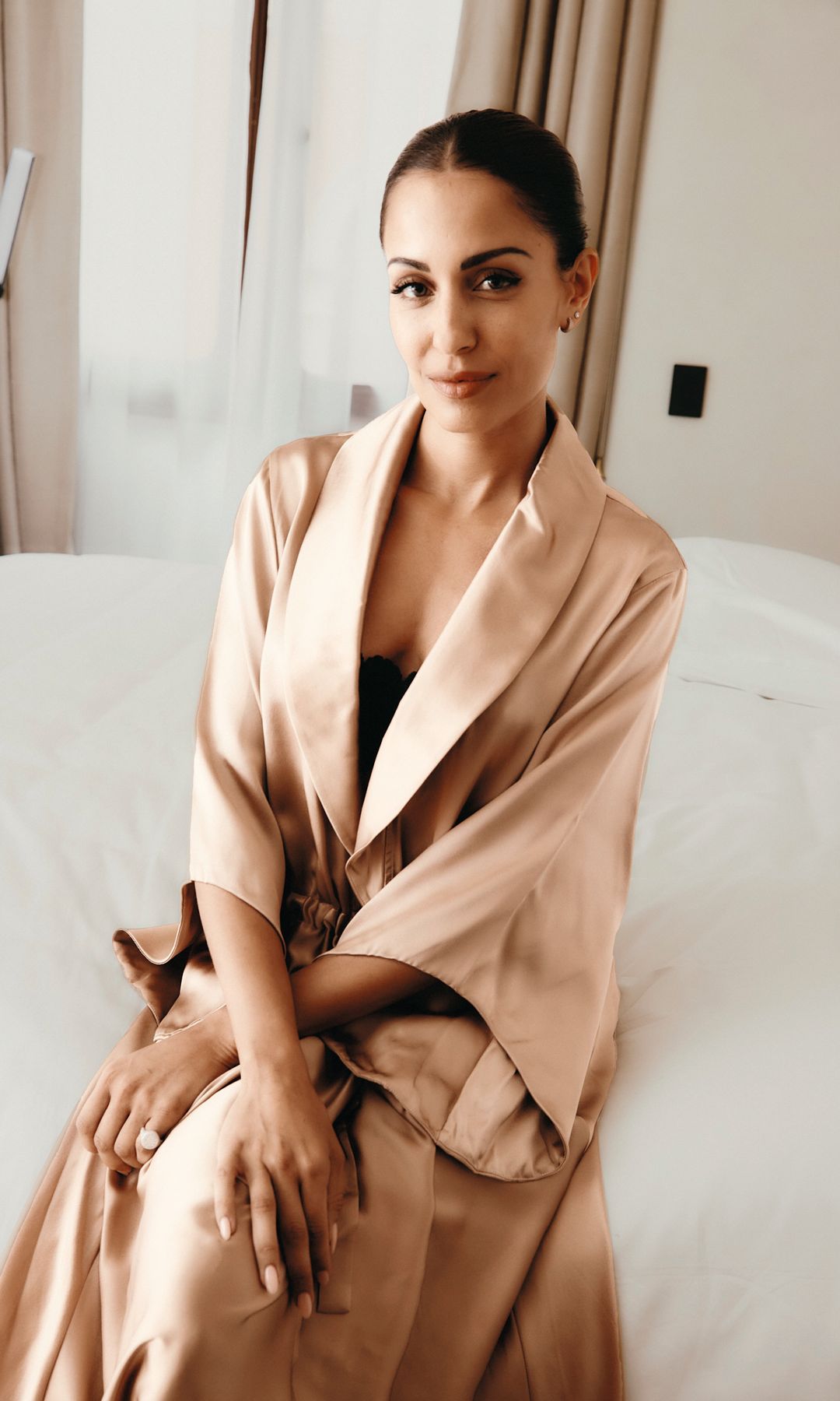 Hiba Abouk íntima en Venecia: "mis hijos me anclan a la tierra"