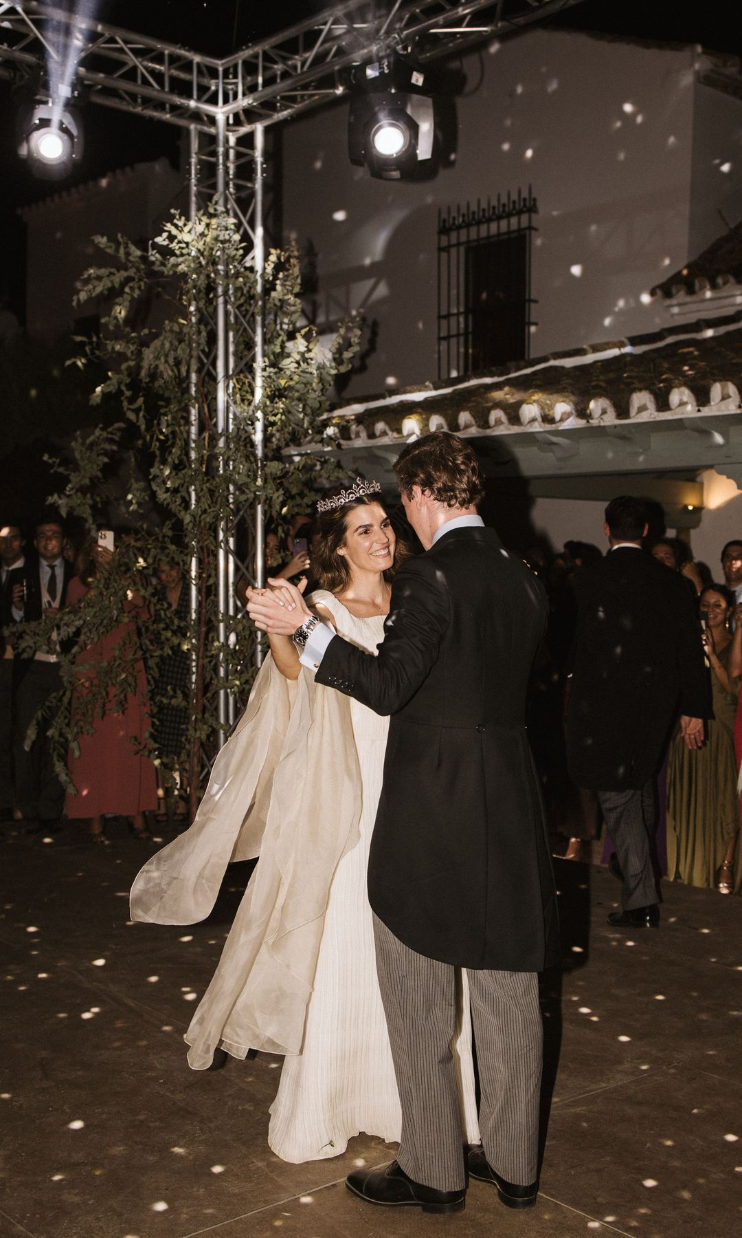 Los novios, en su baile nupcial