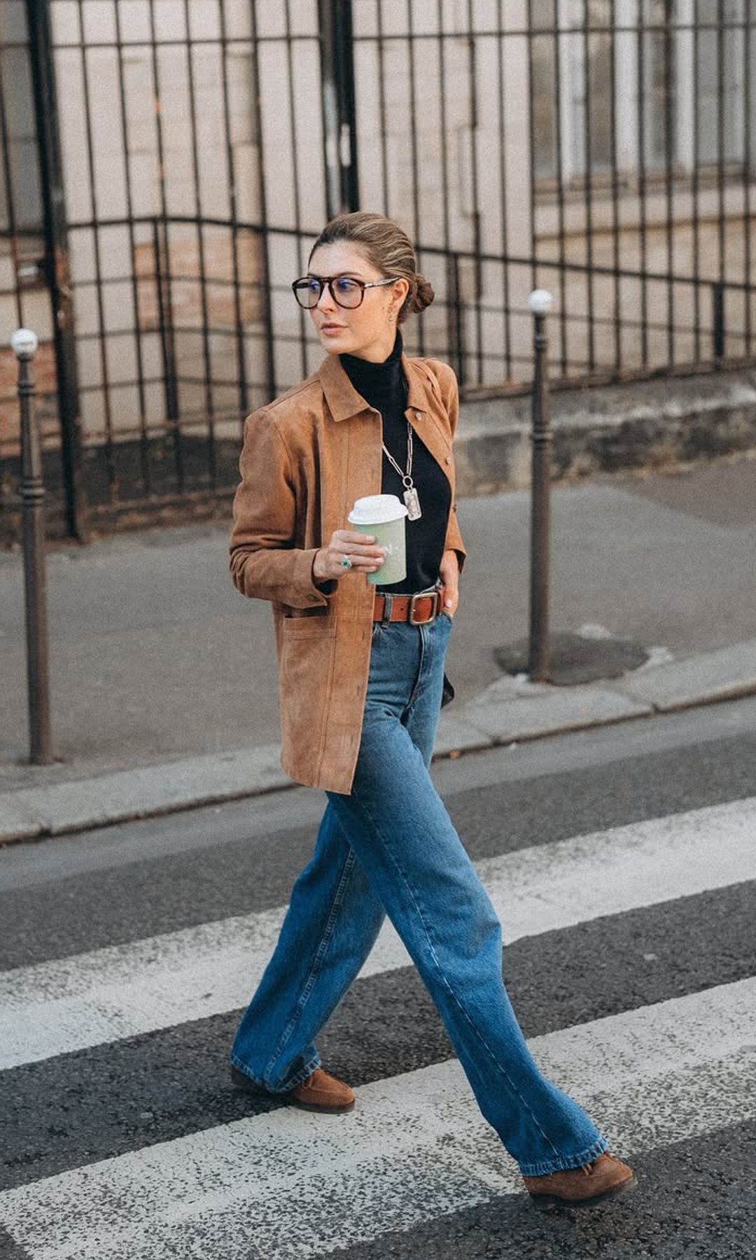5 looks de María de la Orden con mocasines para ir elegante, cómoda y con mucho estilo este otoño