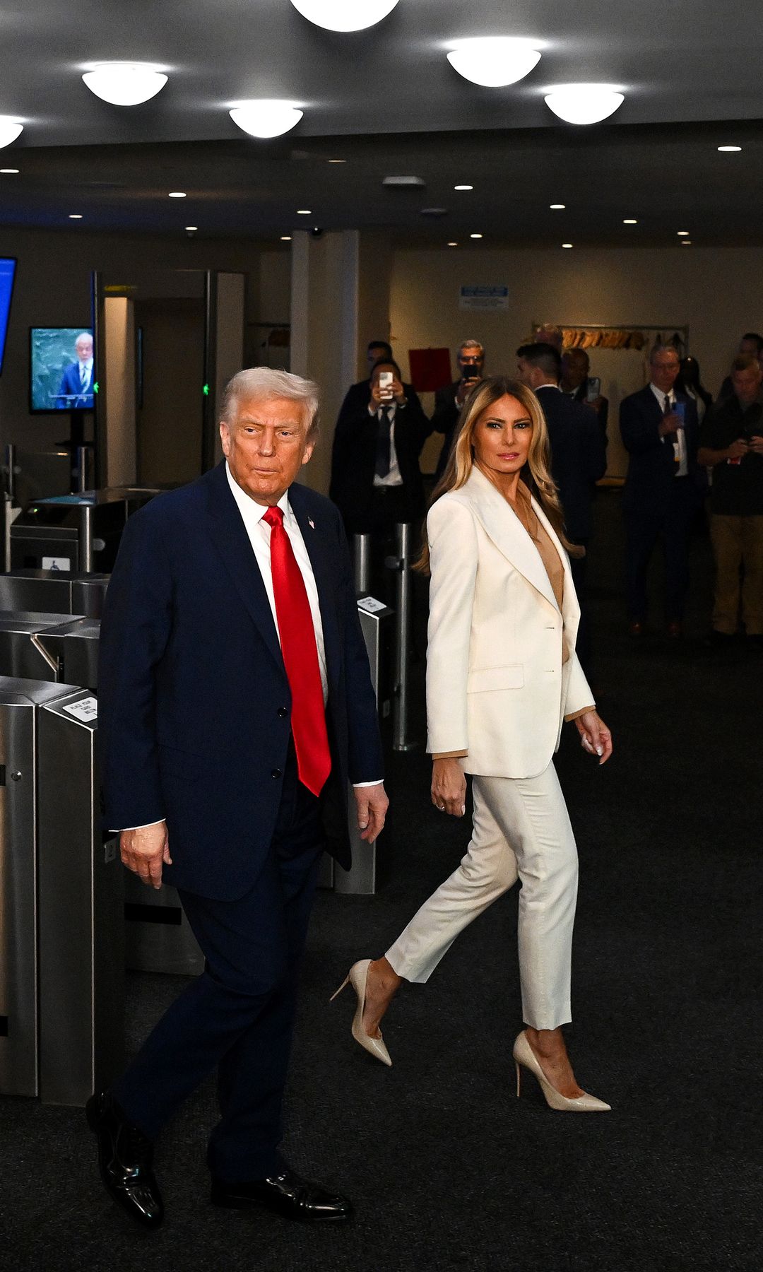 Melania Trump en la 80 Asamblea de la ONU