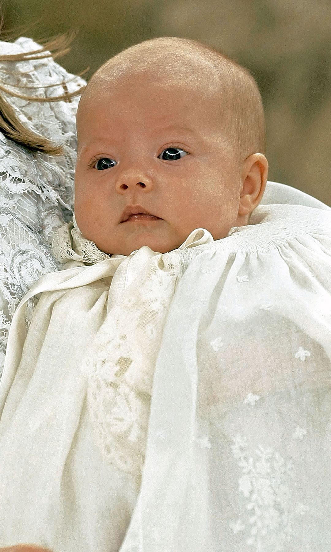 La infanta Sofía de bebé