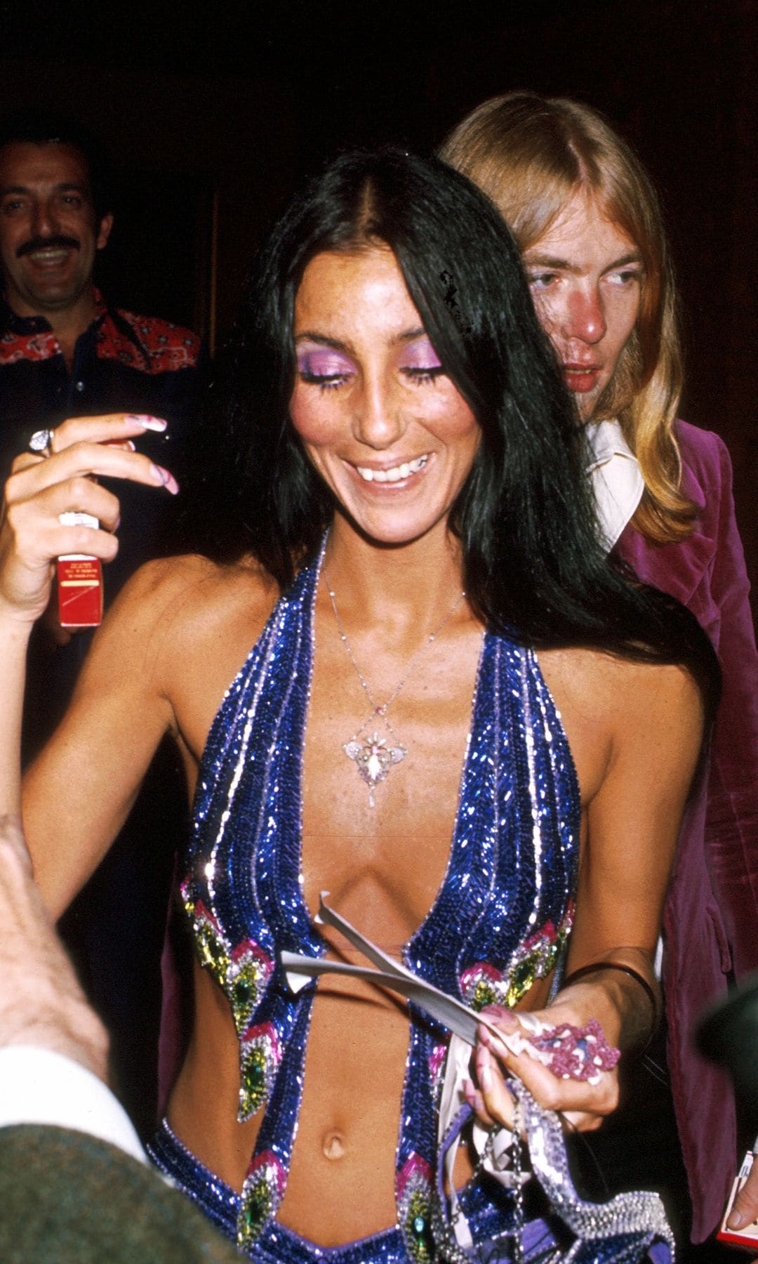 Cher y Gregg Allman en 1977