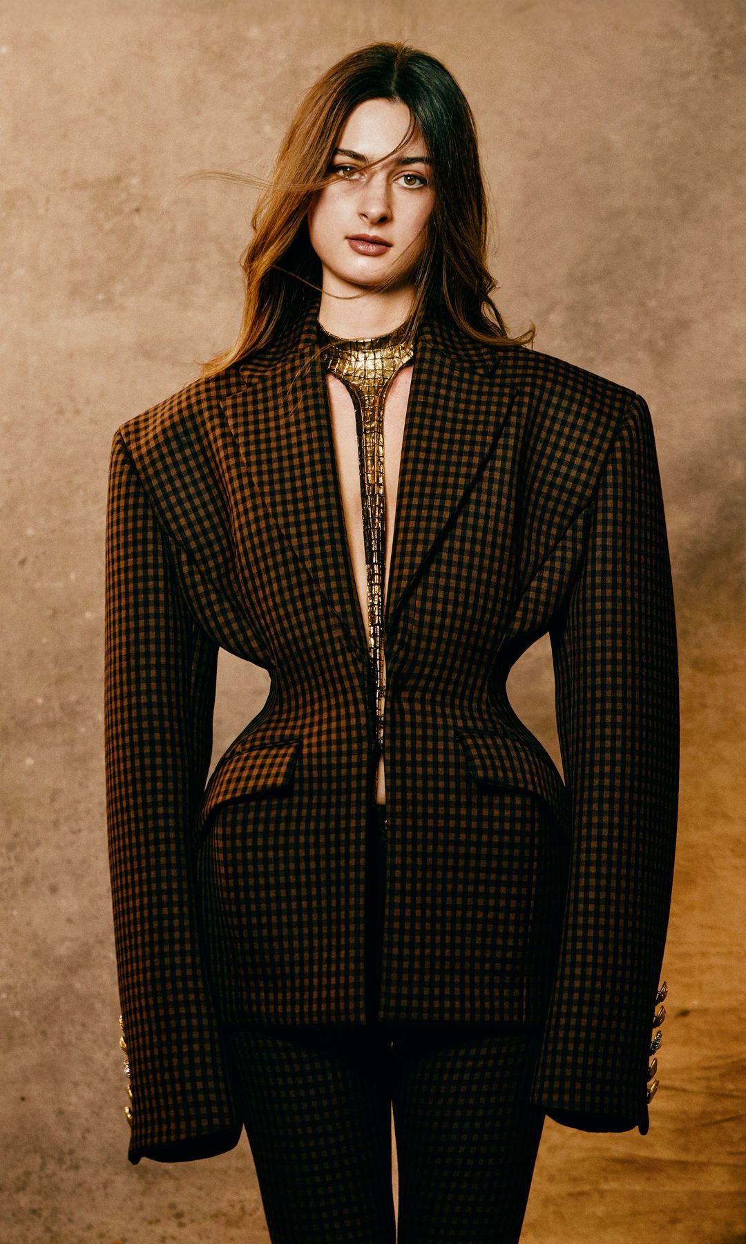 Con 'total look' de Schiaparelli