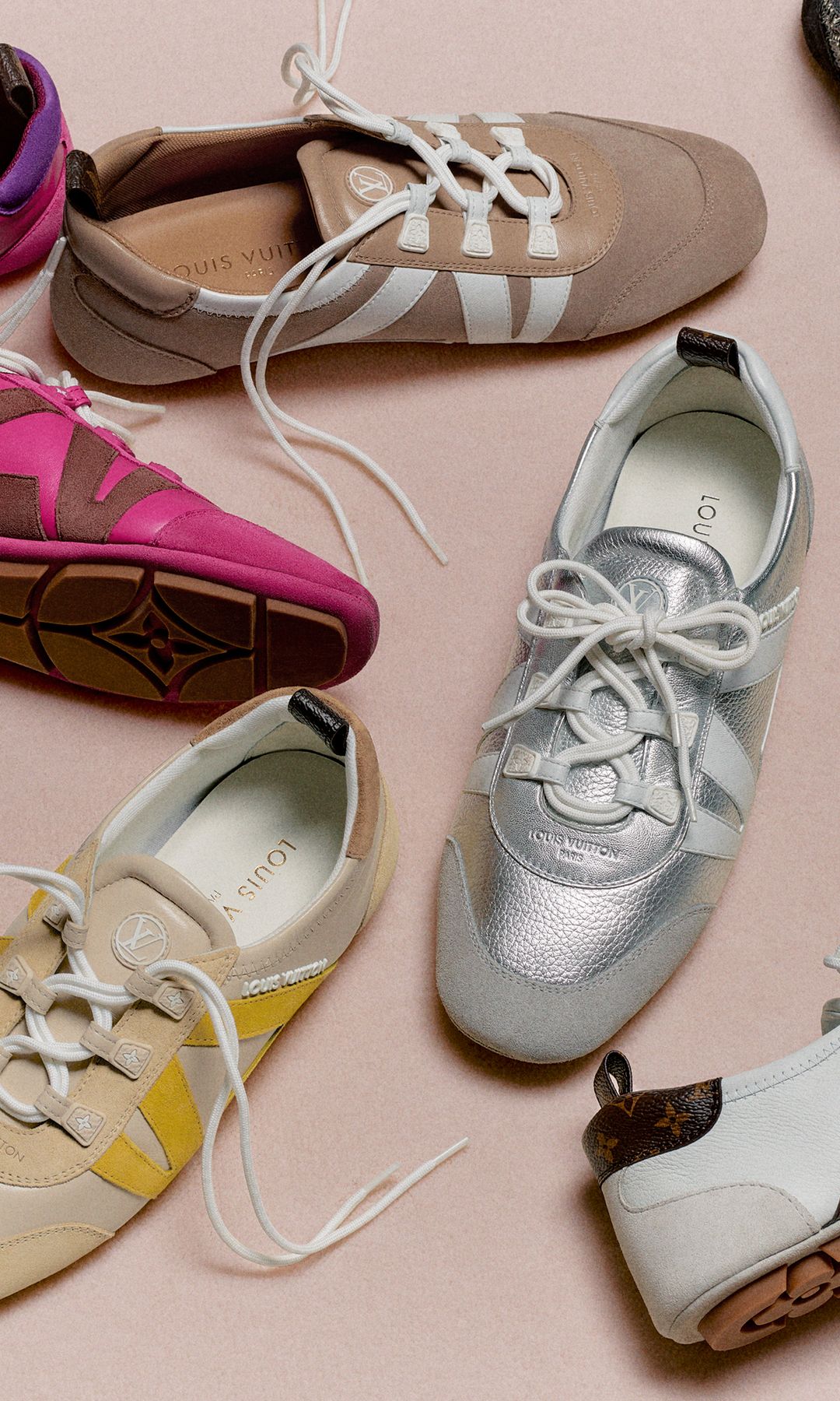 Las 'sneakerinas' de Louis Vuitton.