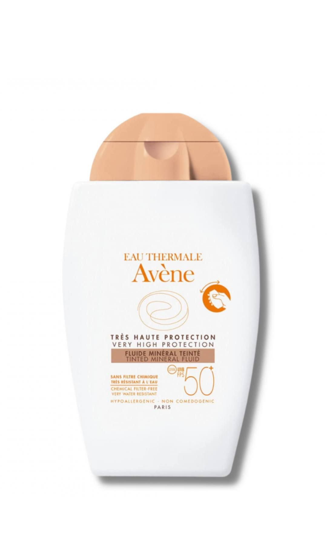 Fluido Solar Mineral con Color (24,50€), Avène