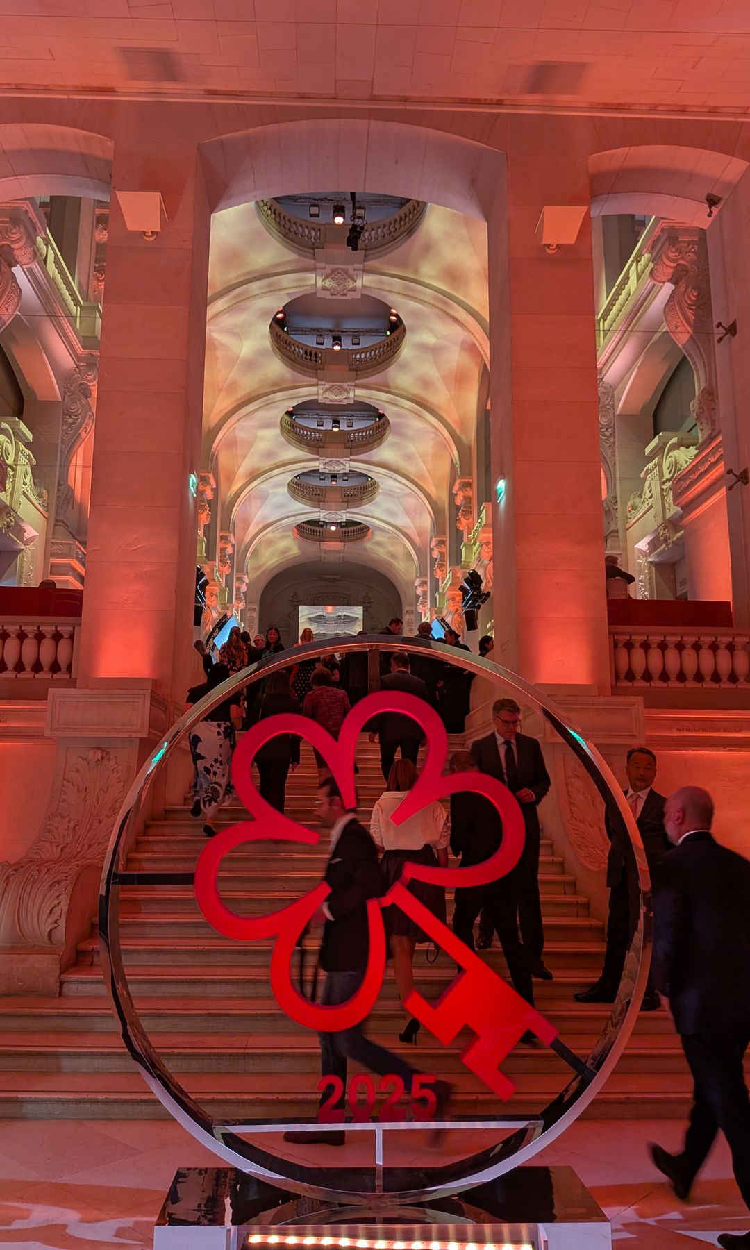 Gala de los premios globales de Michelin Key 2025 celebrada el 8 de octubre en París