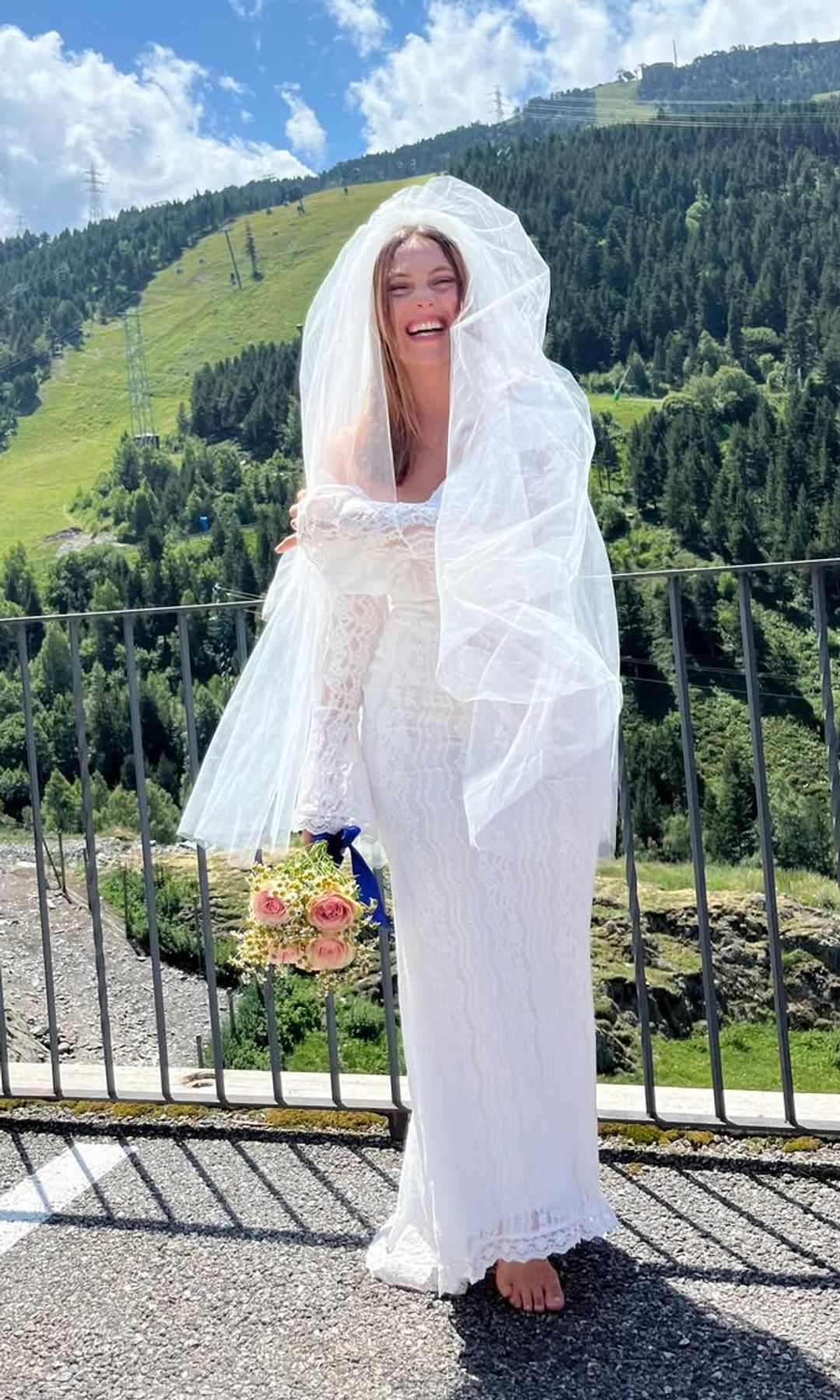 Imágenes de la boda de Daniela Blume