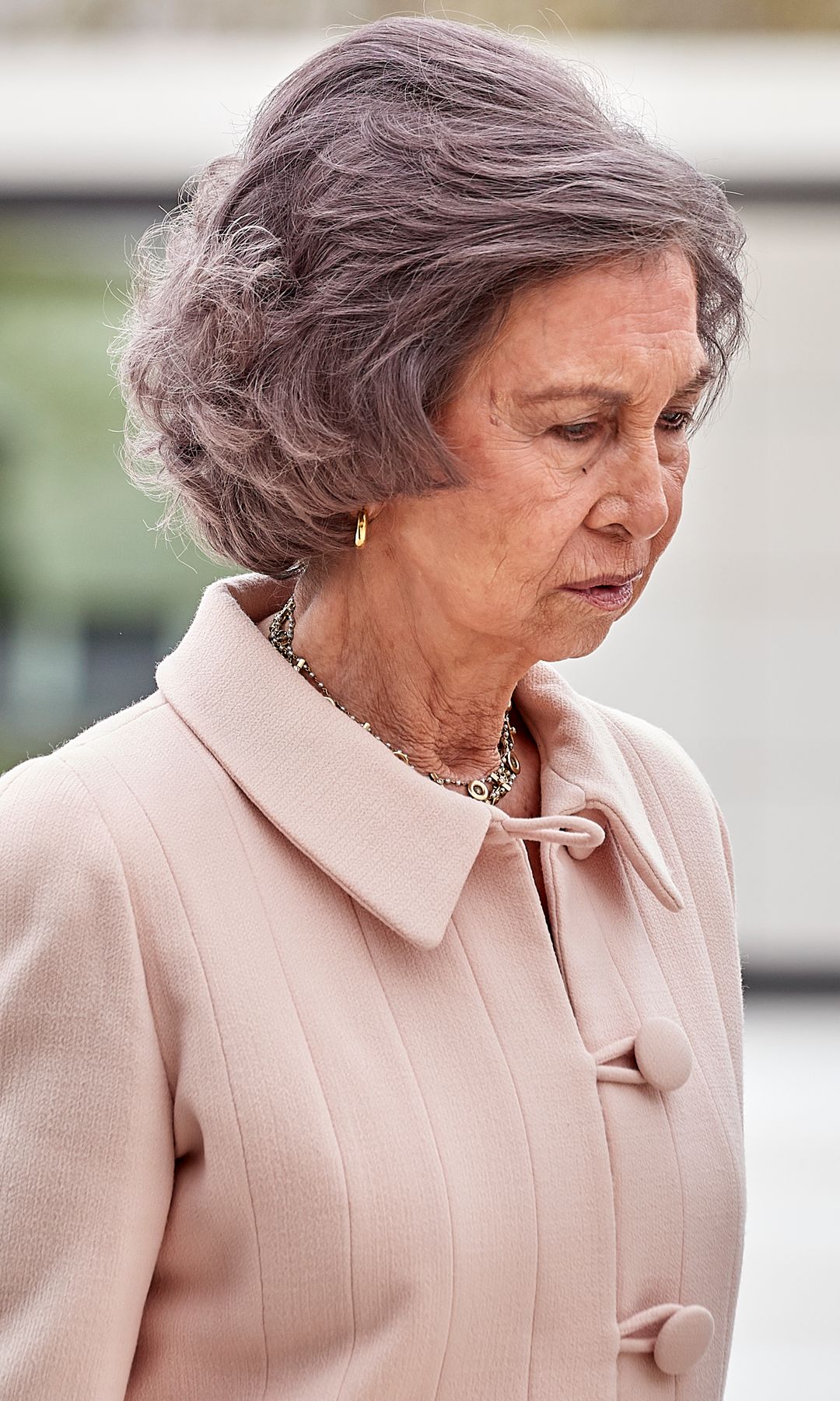 La reina Sofía en 2018 en A Coruña