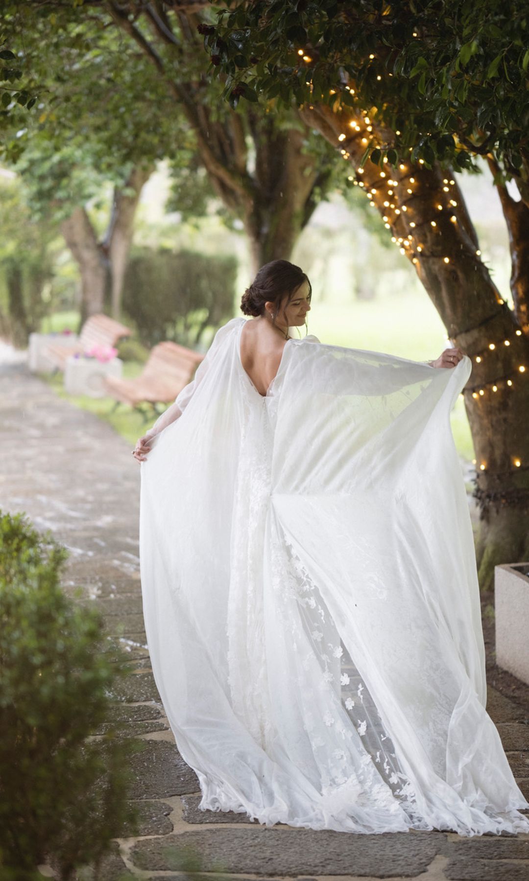 Vestido de novia de Laura Monge