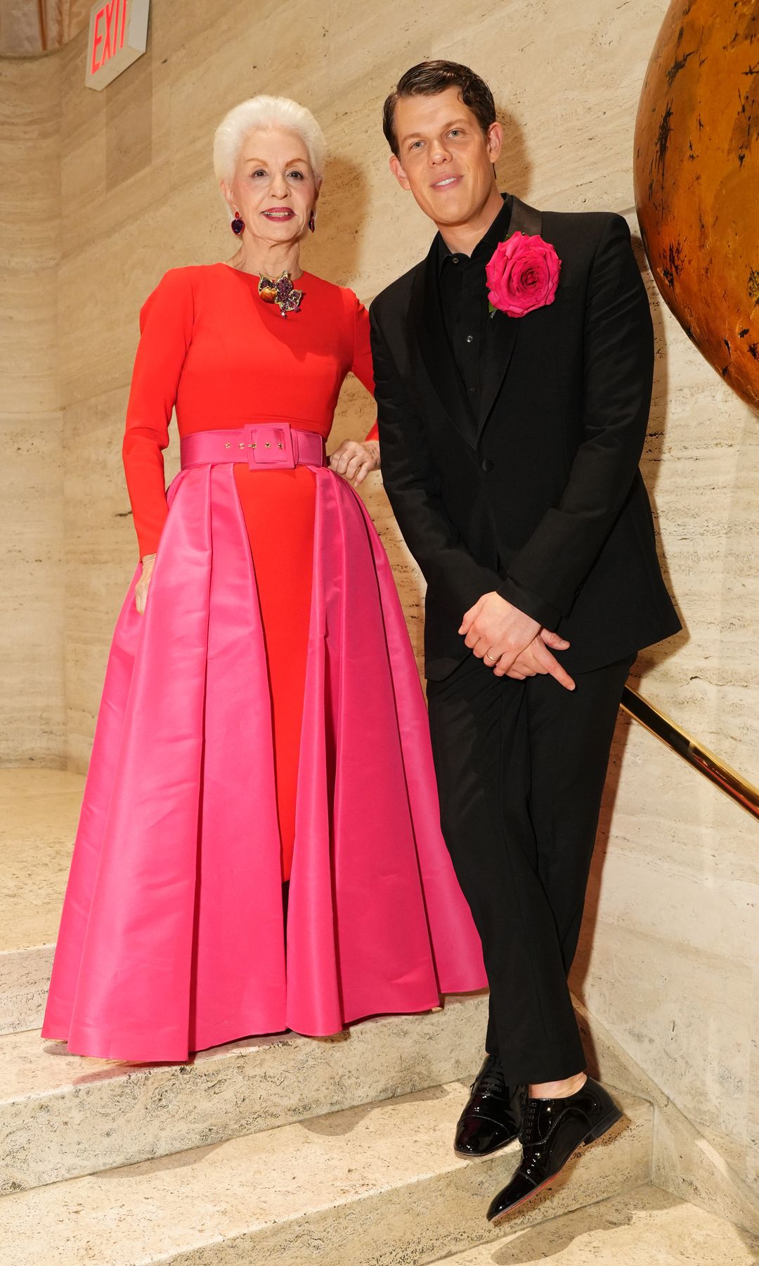 Carolina Herrera y Wes Gordon , quien actualmente dirige la firma