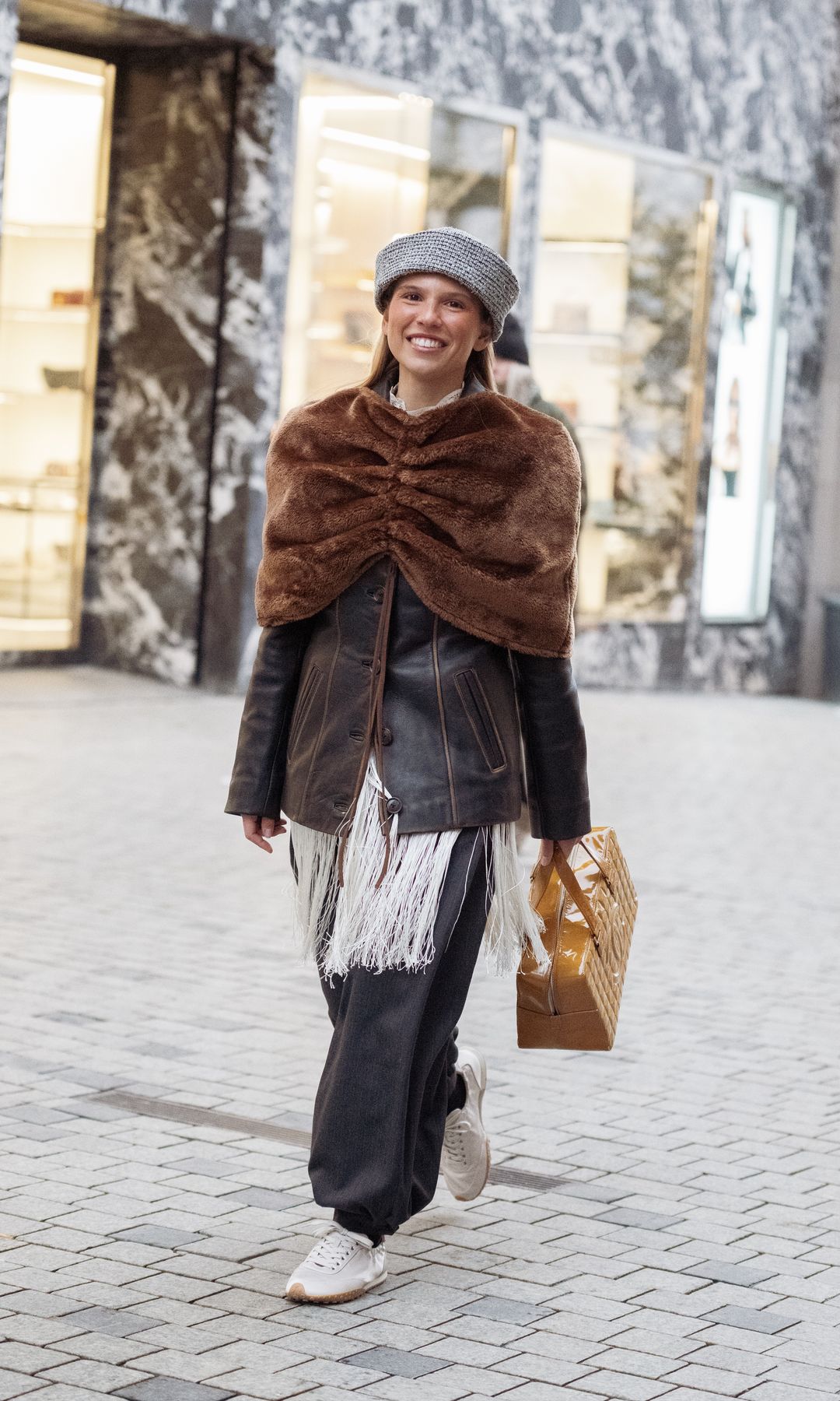 Rita Montezuma en el 'street style' de Copenhague.