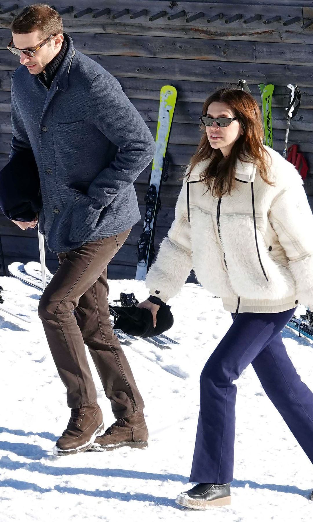 Stavros Niarchos y su mujer, Dasha 