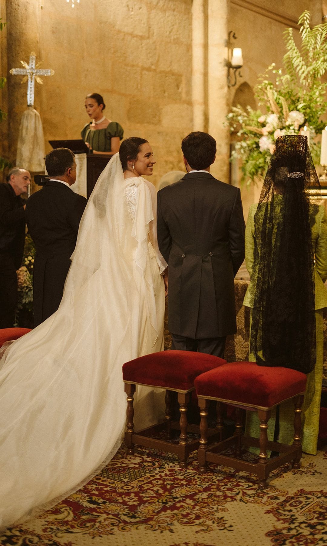 Mantilla para madrinas de boda